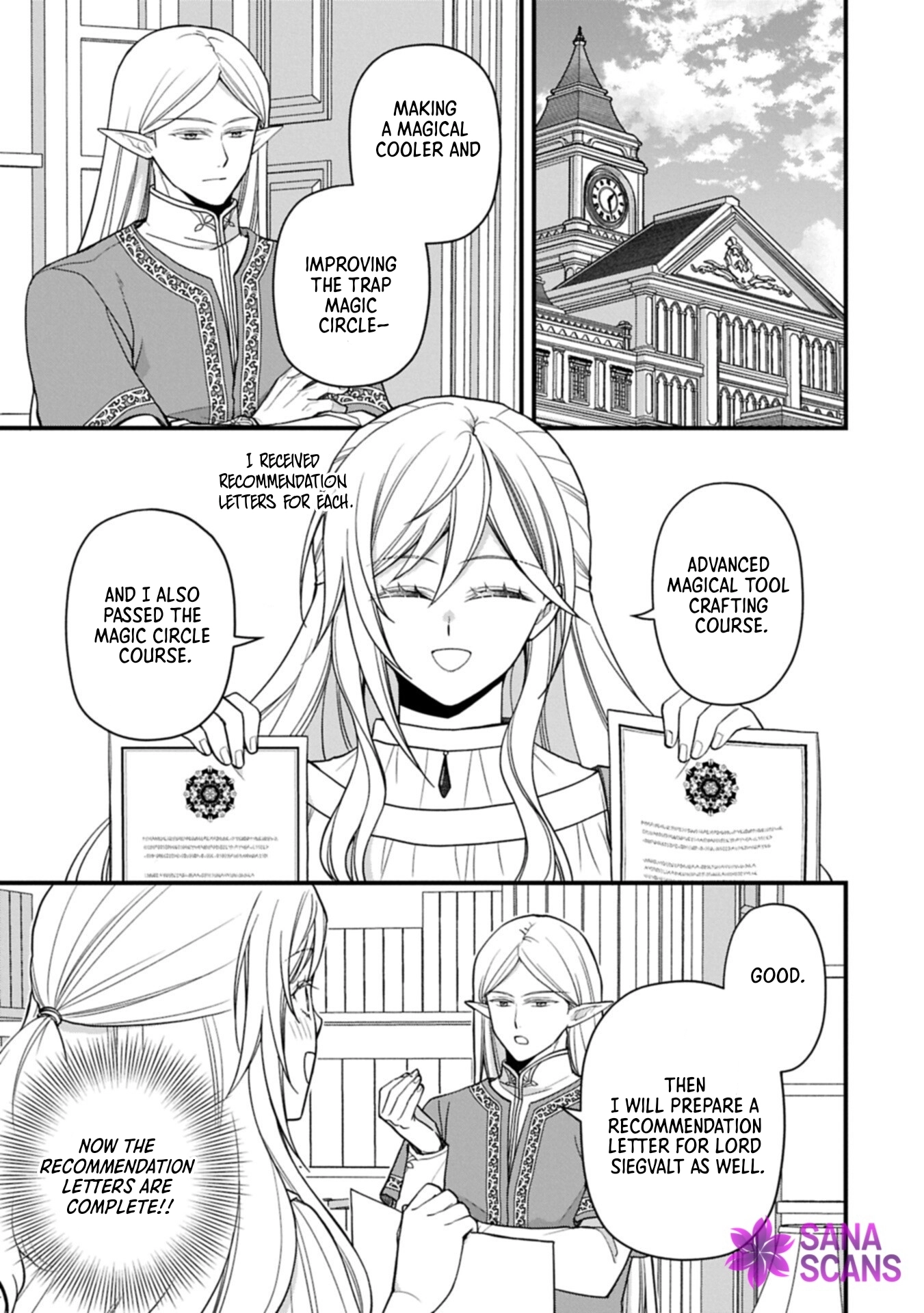 After the Broken Engagement, a New Home and an Elegant Life. Chapter 7 page 23 - 