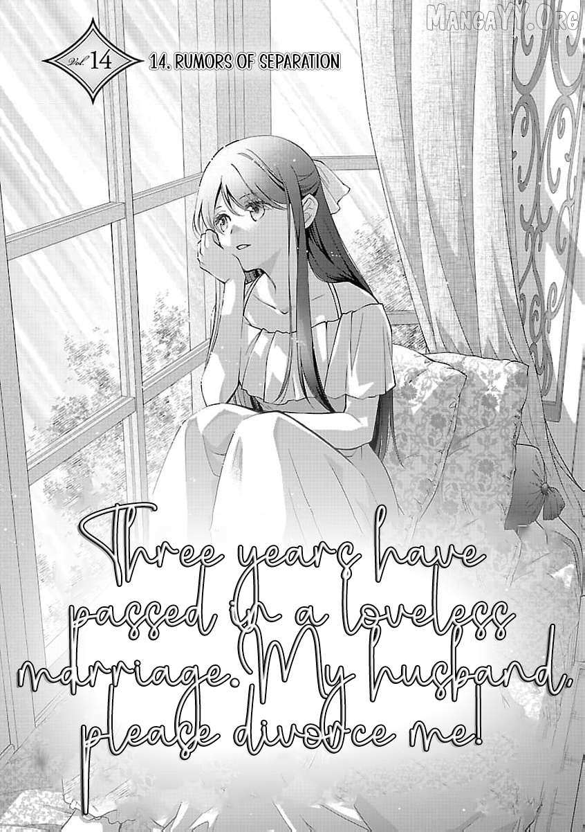 after three years of a loveless marriage… may i request a divorce my lord Chapter 14 page 6 - 