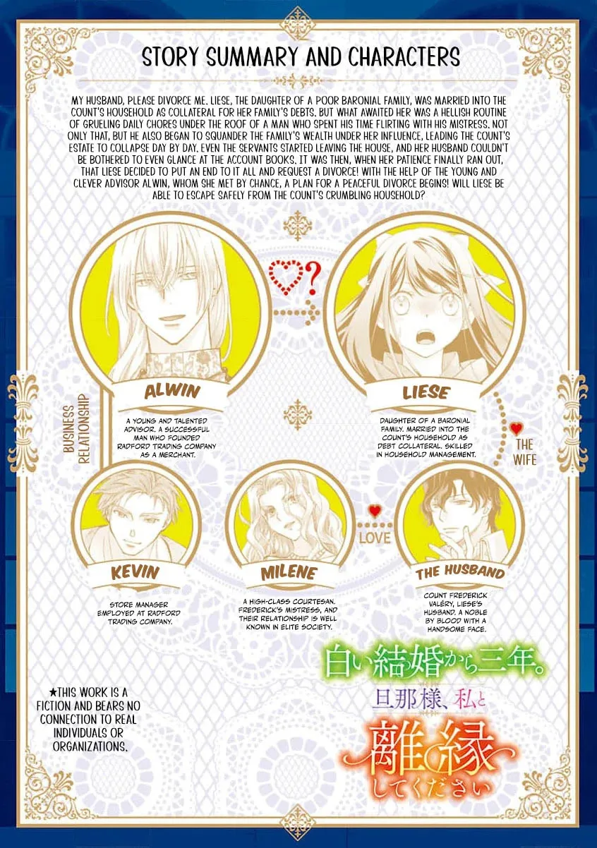 after three years of a loveless marriage… may i request a divorce my lord Chapter 2 page 6 - 