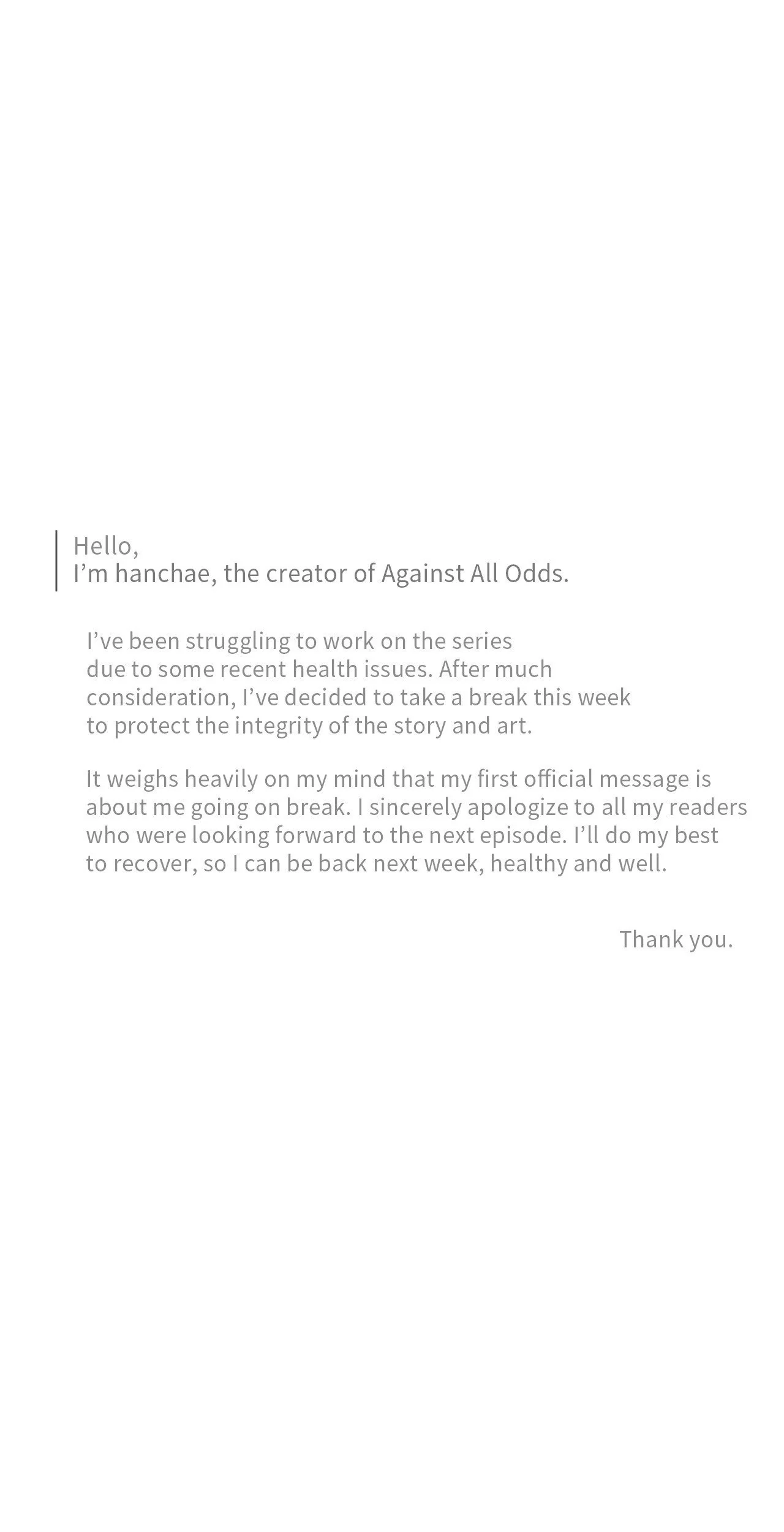 Against All Odds Chapter 19.1 page 1 - 