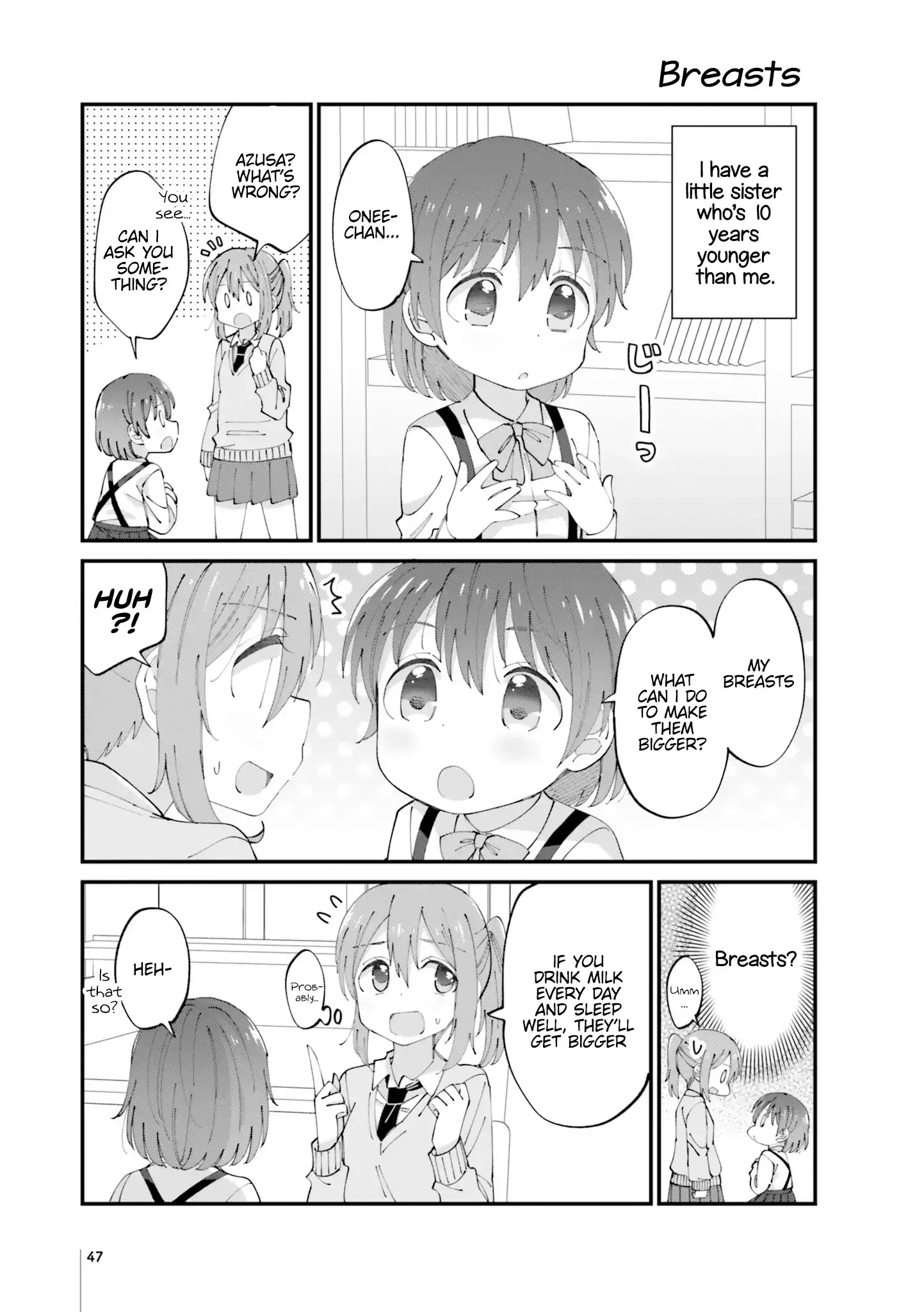 Age Gap Sisters Who Have Reached That Age Chapter 12 page 1 - 