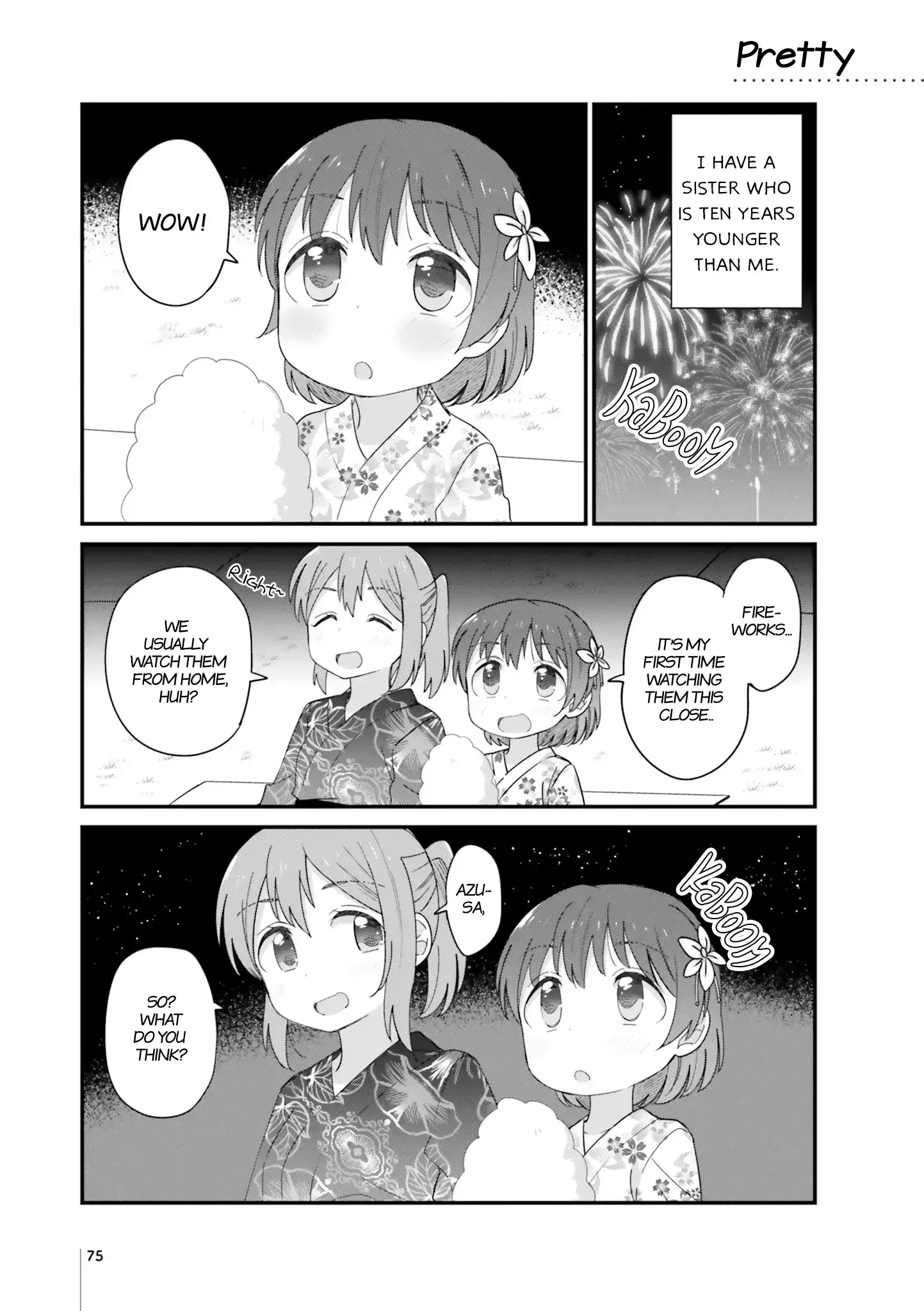 Age Gap Sisters Who Have Reached That Age Chapter 19 page 1 - 