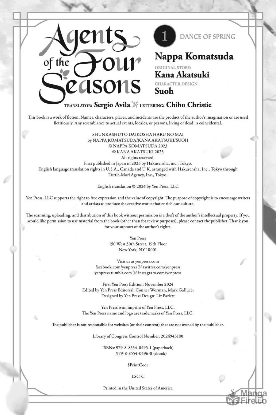Agents of the Four Seasons: Dance of Spring Chapter 3.5 page 6 - 