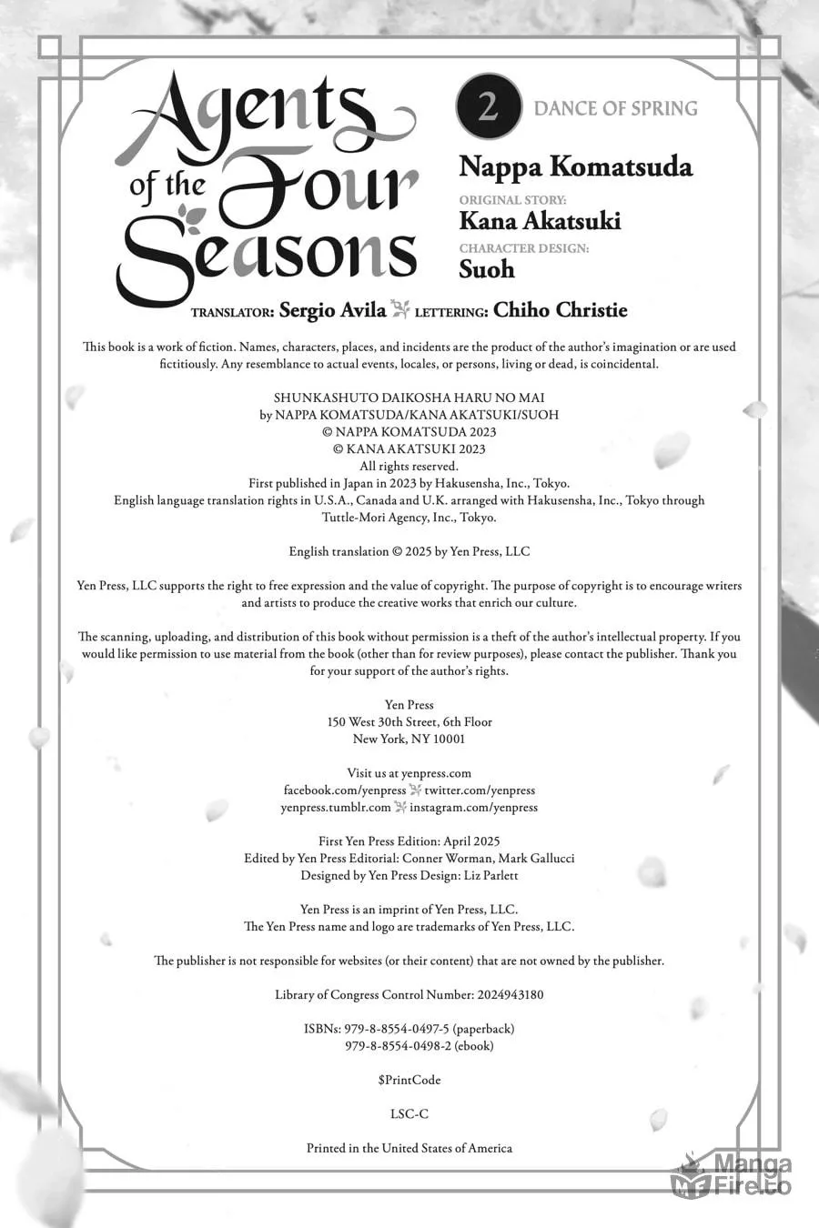 Agents of the Four Seasons: Dance of Spring Chapter 7 page 40 - 