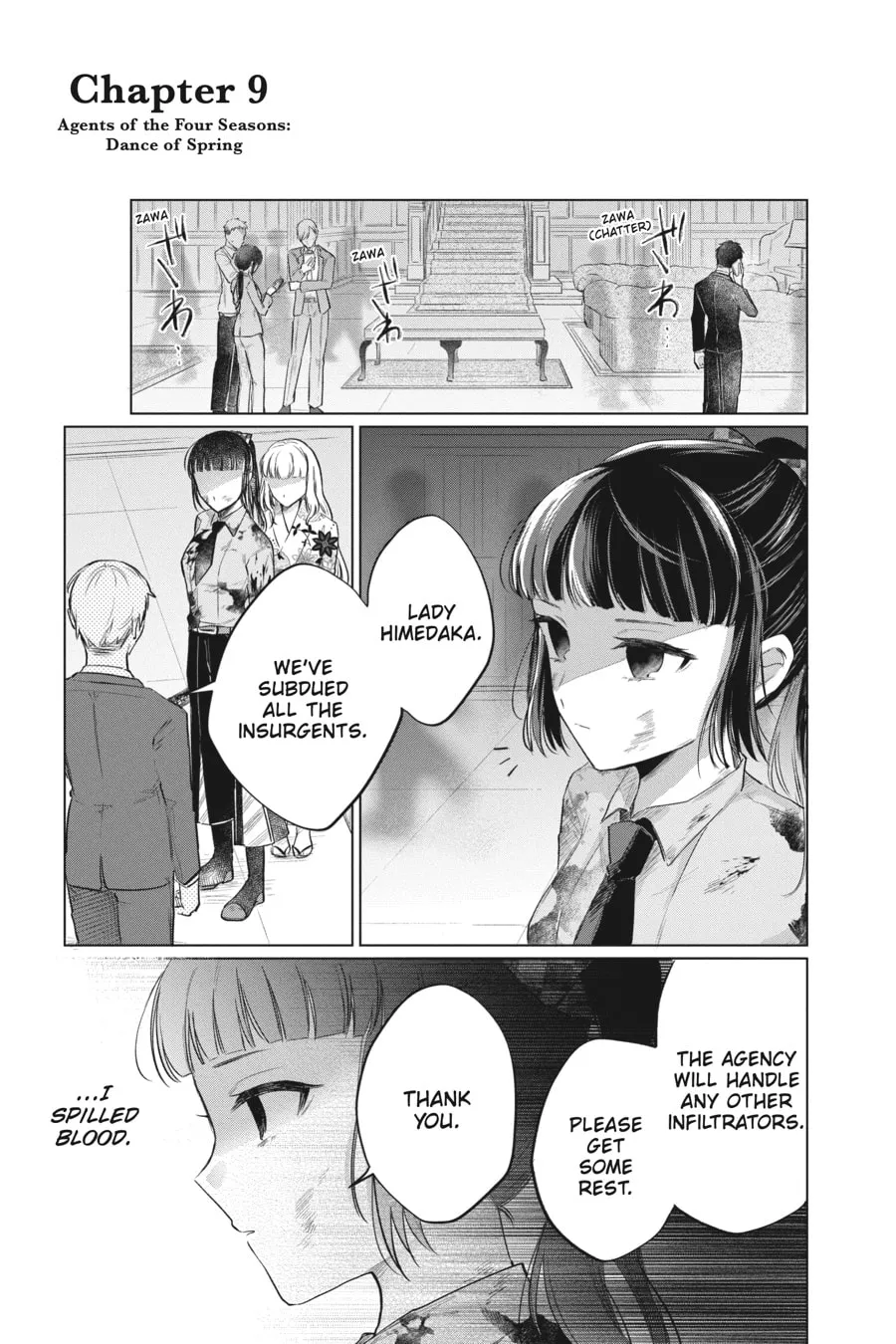 Agents of the Four Seasons: Dance of Spring Chapter 9 page 1 - 