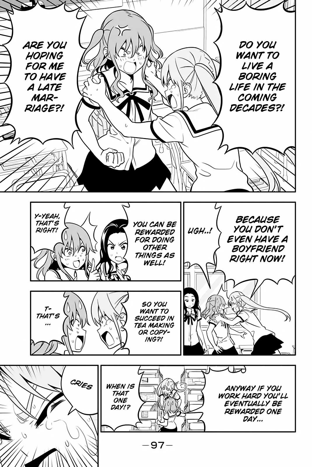 Aho Girl Chapter 110 page 12 - 