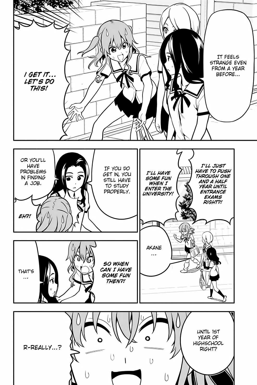 Aho Girl Chapter 110 page 3 - 