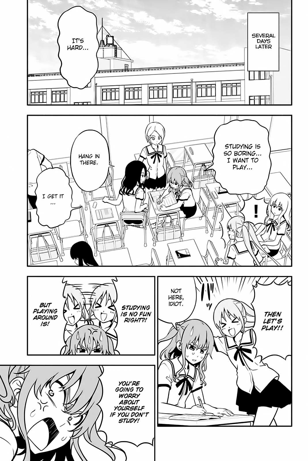 Aho Girl Chapter 110 page 4 - 