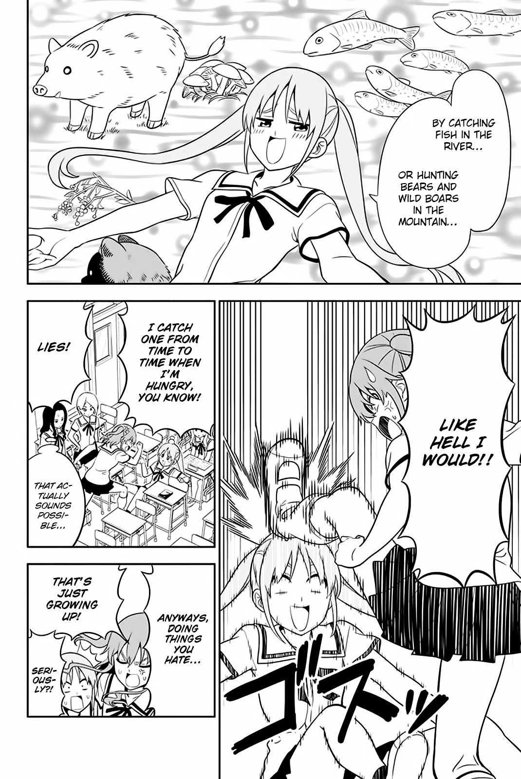 Aho Girl Chapter 110 page 9 - 