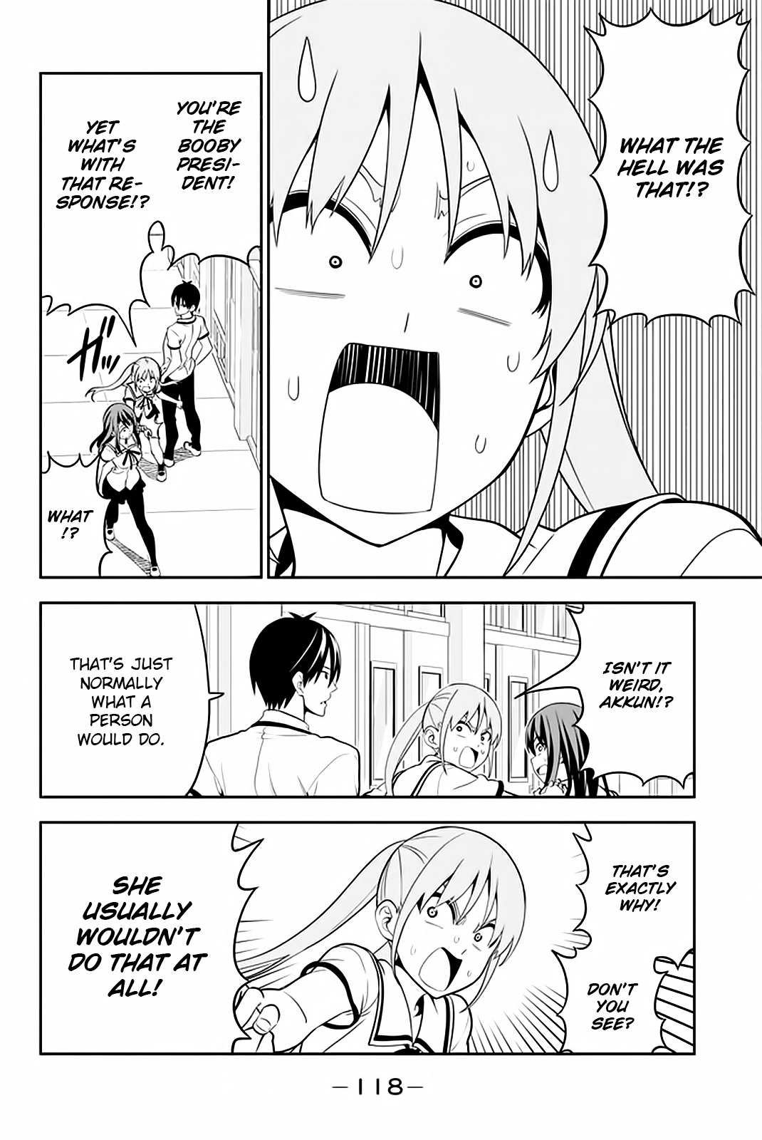 Aho Girl Chapter 111 page 11 - 