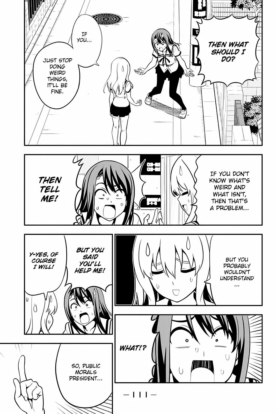 Aho Girl Chapter 111 page 4 - 