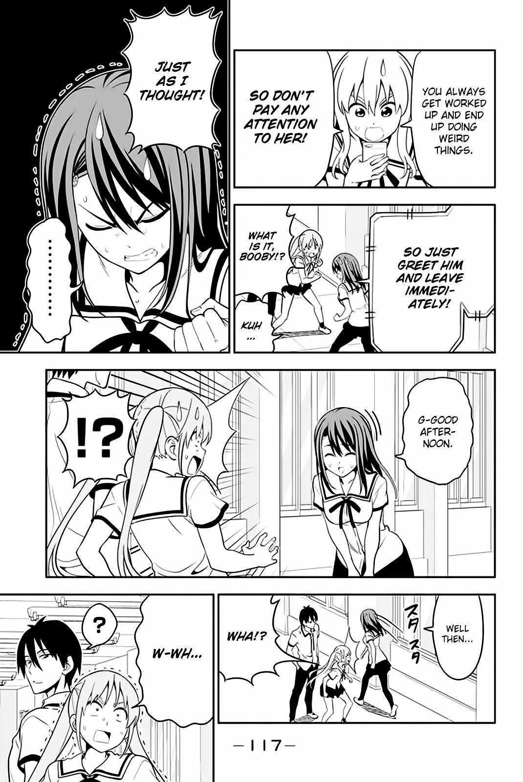 Aho Girl Chapter 111 page 10 - 