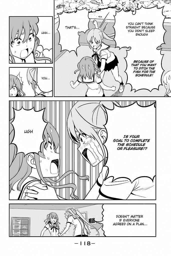 Aho Girl Chapter 119.8 page 17 - 