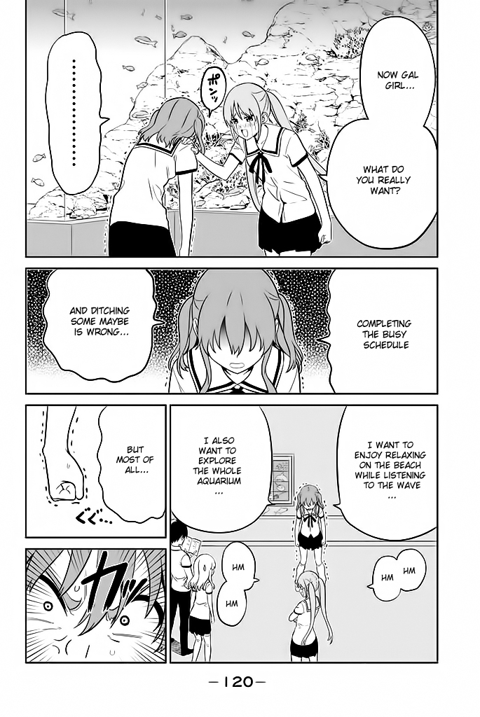 Aho Girl Chapter 119.8 page 19 - 