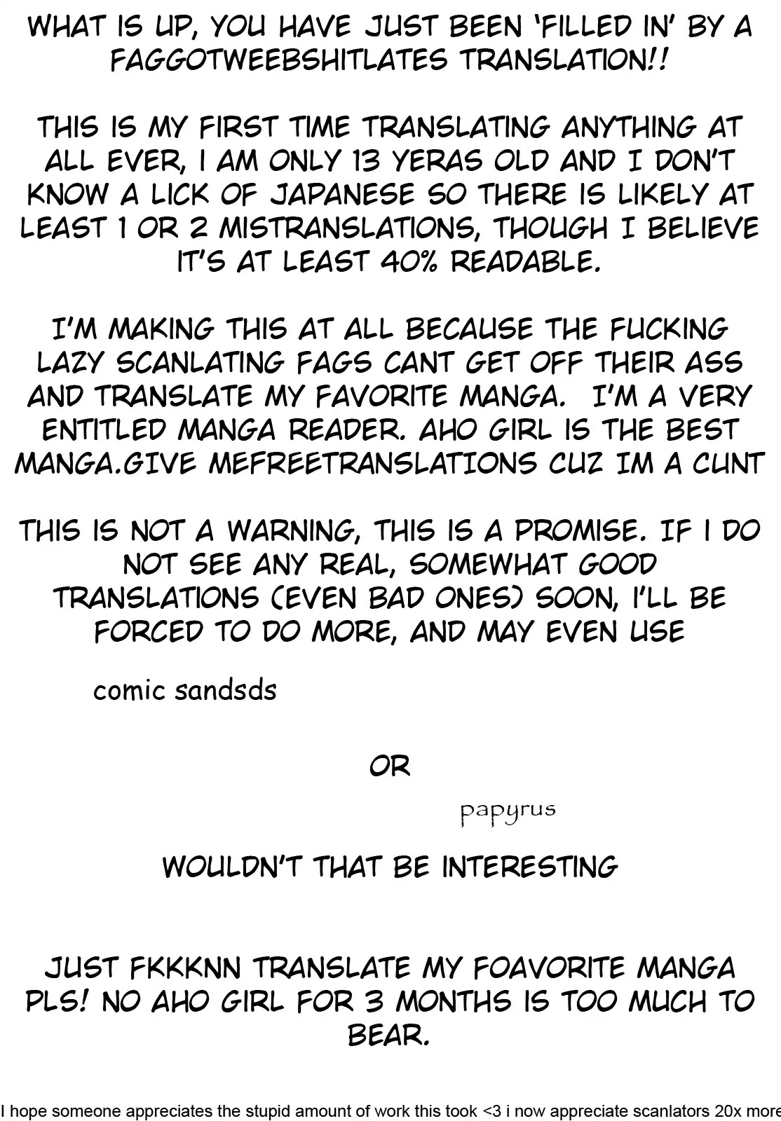 Aho Girl Chapter 120 page 24 - 