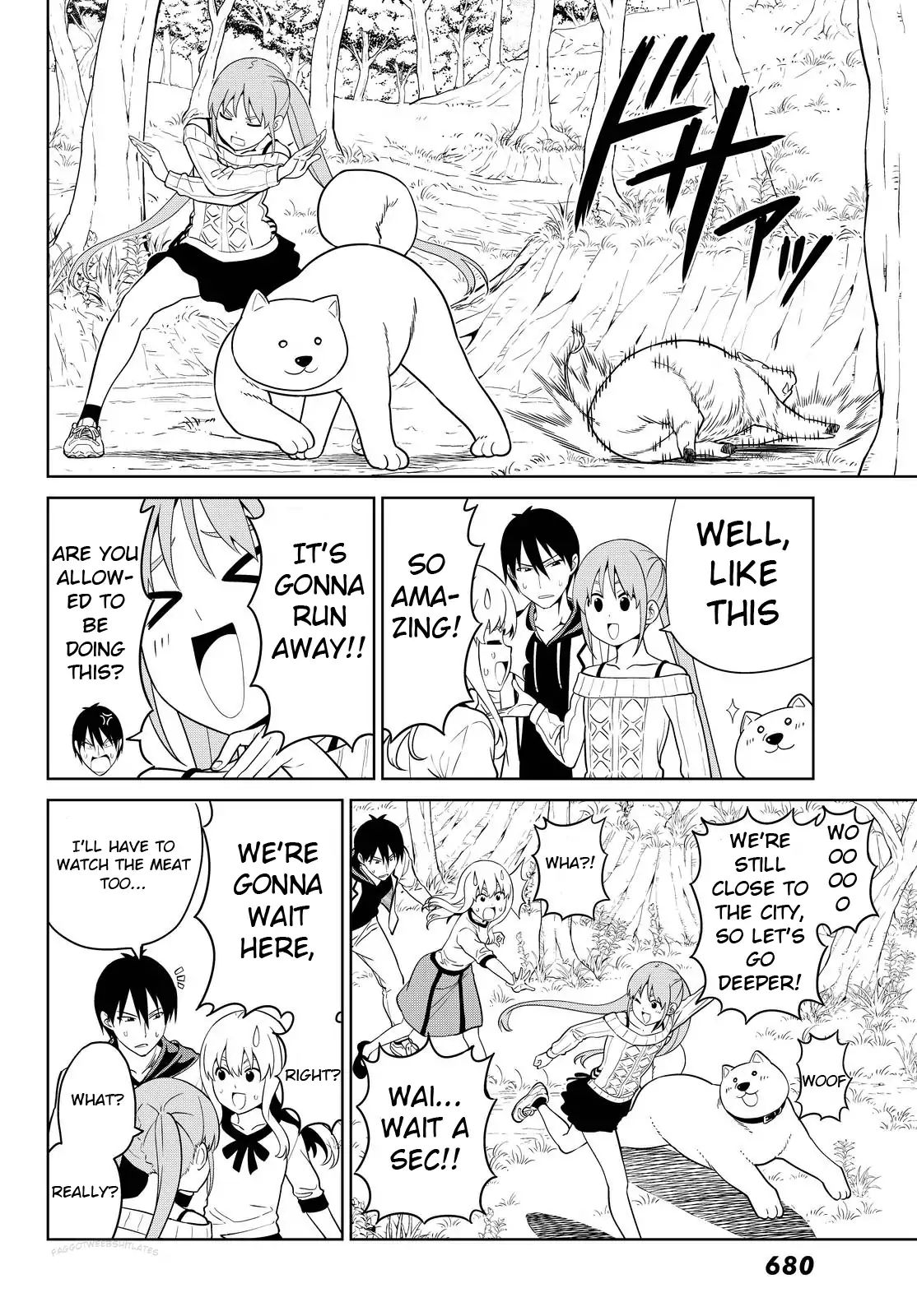 Aho Girl Chapter 121 page 9 - 