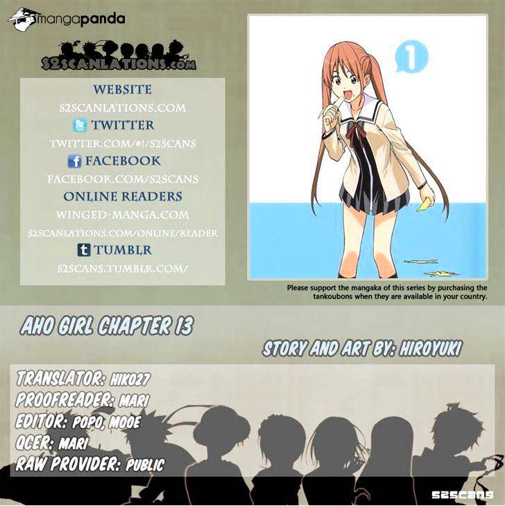 Aho Girl Chapter 13 page 8 - 