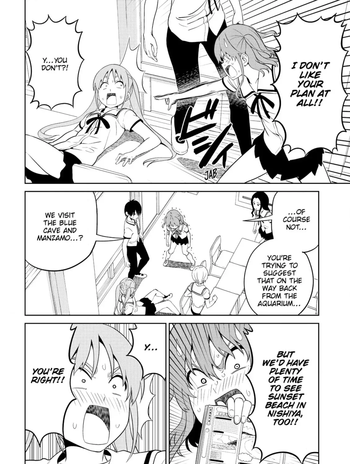 Aho Girl Chapter 133 page 19 - 