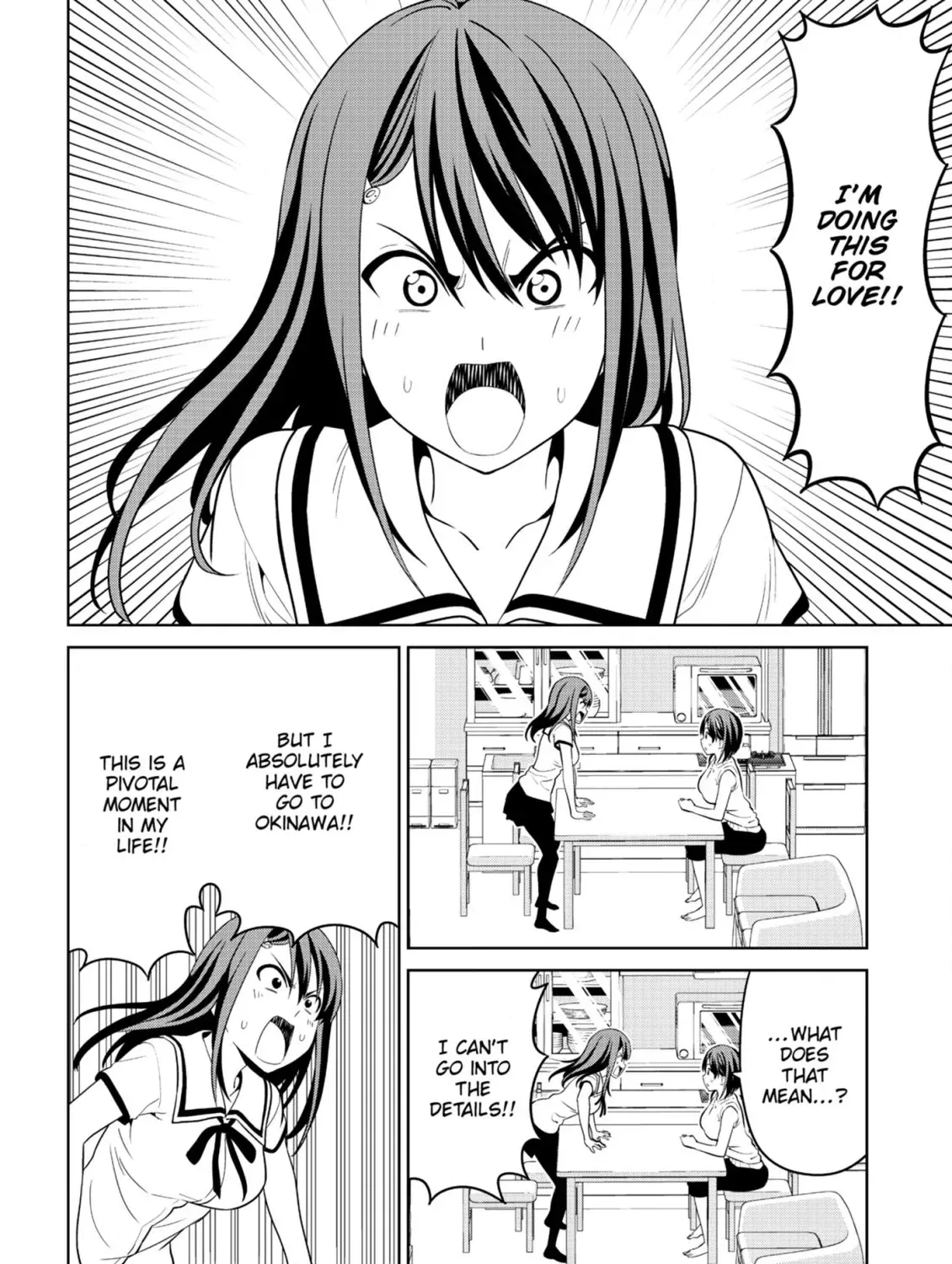 Aho Girl Chapter 136 page 15 - 