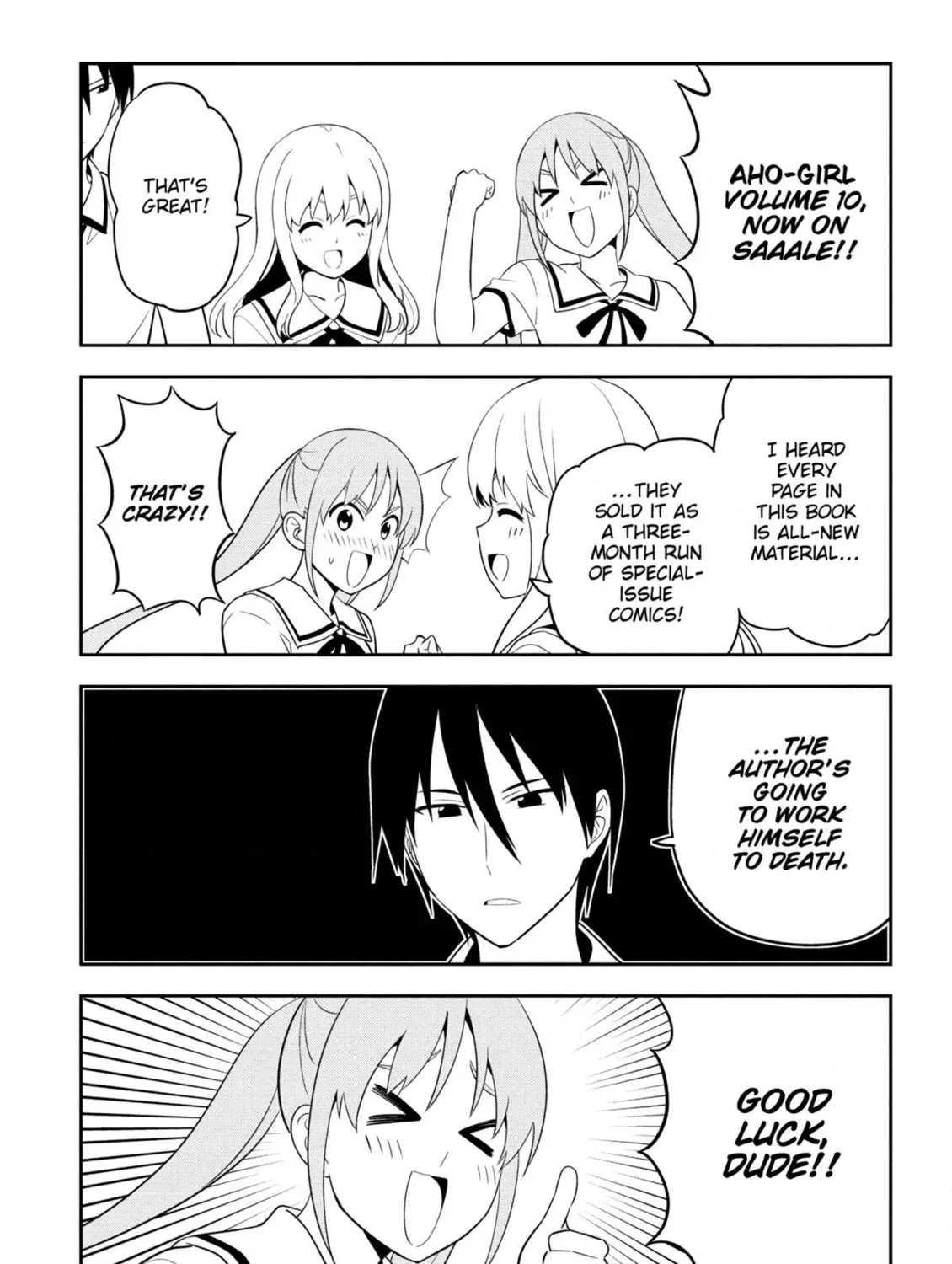 Aho Girl Chapter 142 page 17 - 