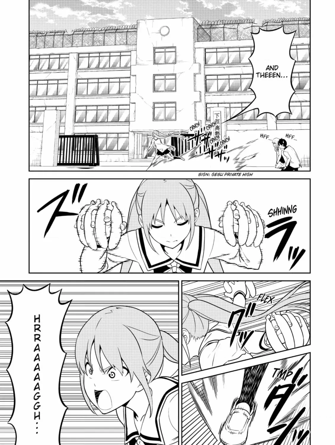 Aho Girl Chapter 154 page 33 - 