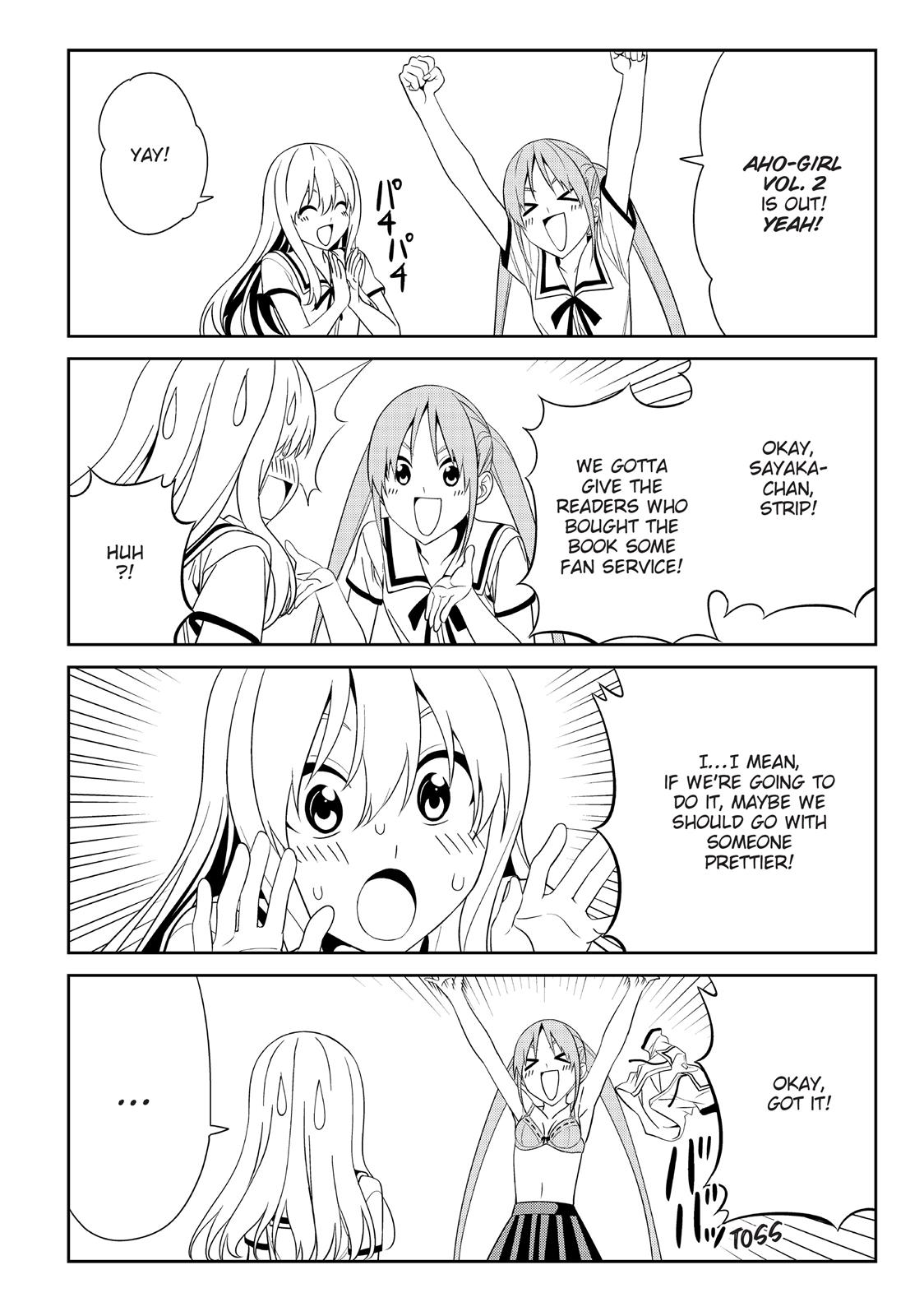 Aho Girl Chapter 36.5 page 8 - 