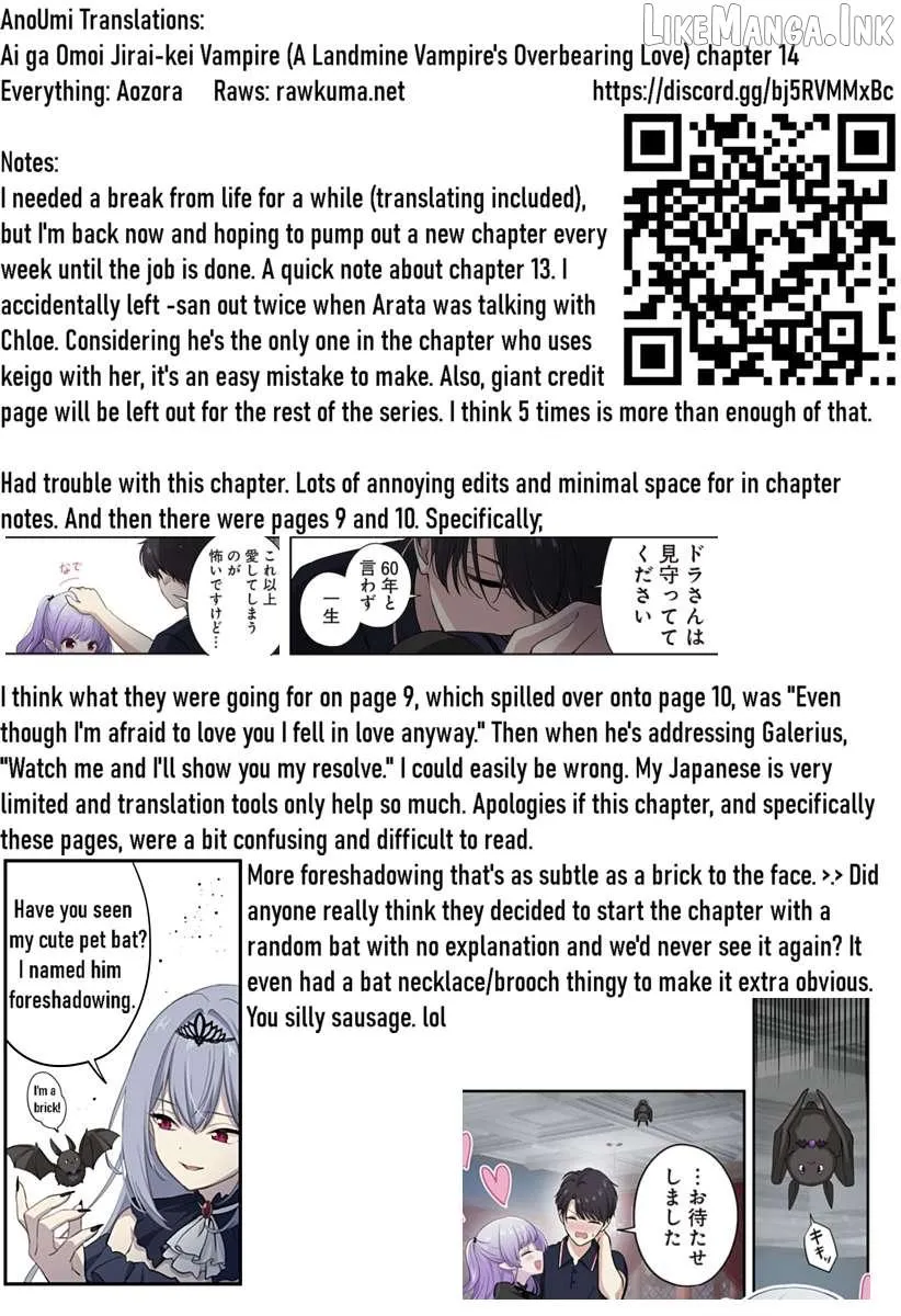 Ai ga Omoi Jirai-Kei Vampire [remake] Chapter 14 page 13 - 