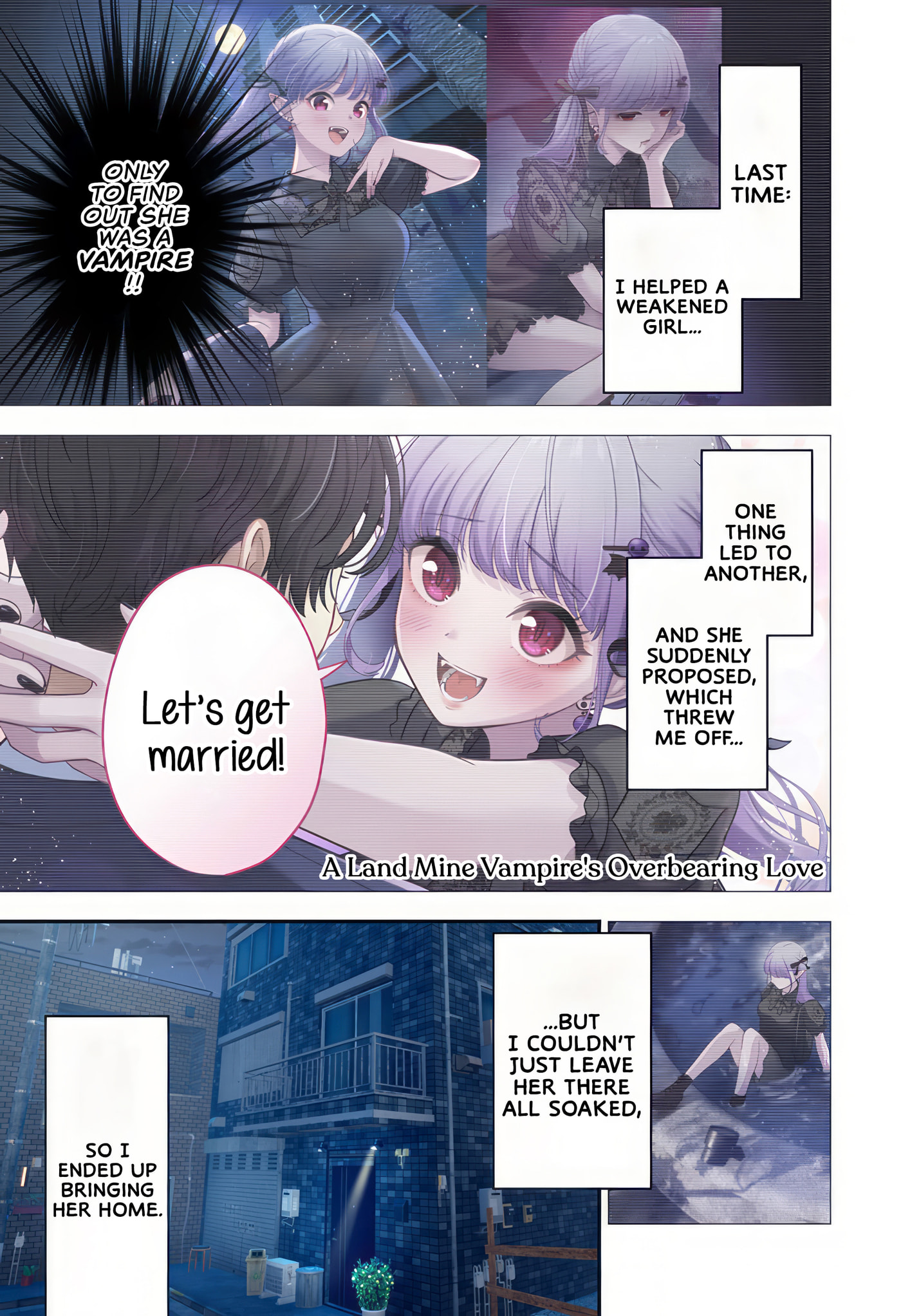 Ai ga Omoi Jirai-kei Vampire Chapter 2 page 1 - 