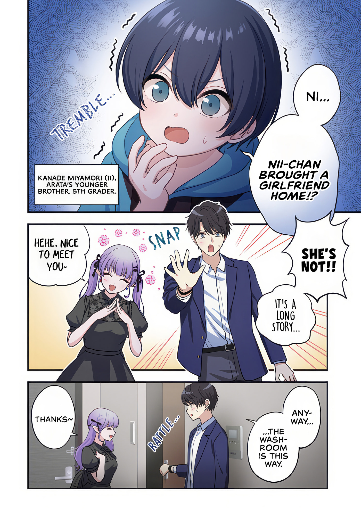 Ai ga Omoi Jirai-kei Vampire Chapter 2 page 4 - 
