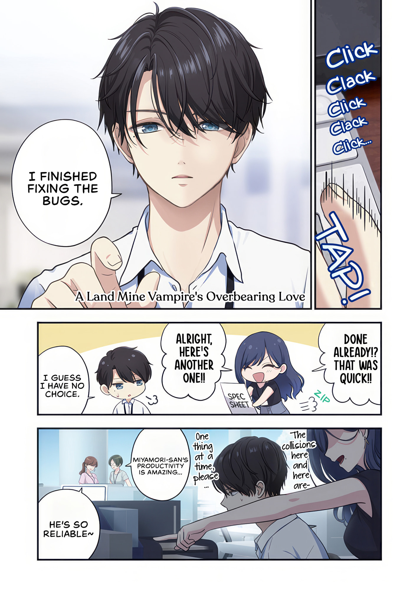 Ai ga Omoi Jirai-kei Vampire Chapter 3 page 1 - 