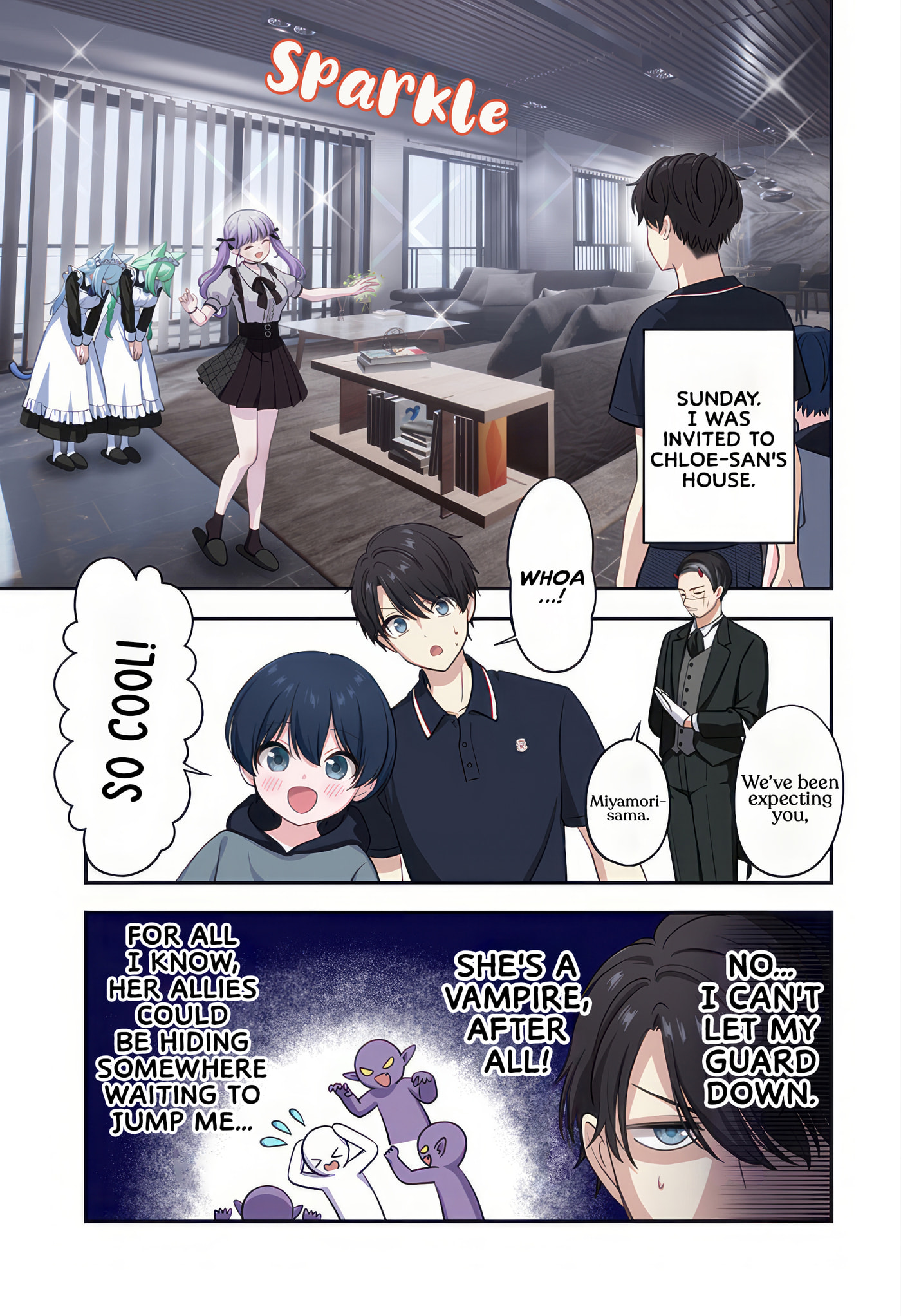 Ai ga Omoi Jirai-kei Vampire Chapter 4 page 3 - 