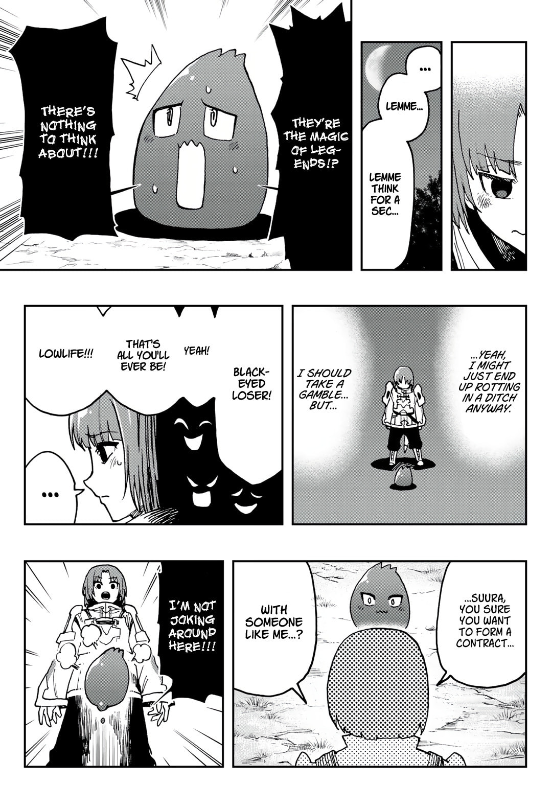 Aibou wa Slime!? - Saikyou no Aibou o Eta Boku ga Saikyou no Mahou o Tsukatte Nariagaru Chapter 2 page 3 - 