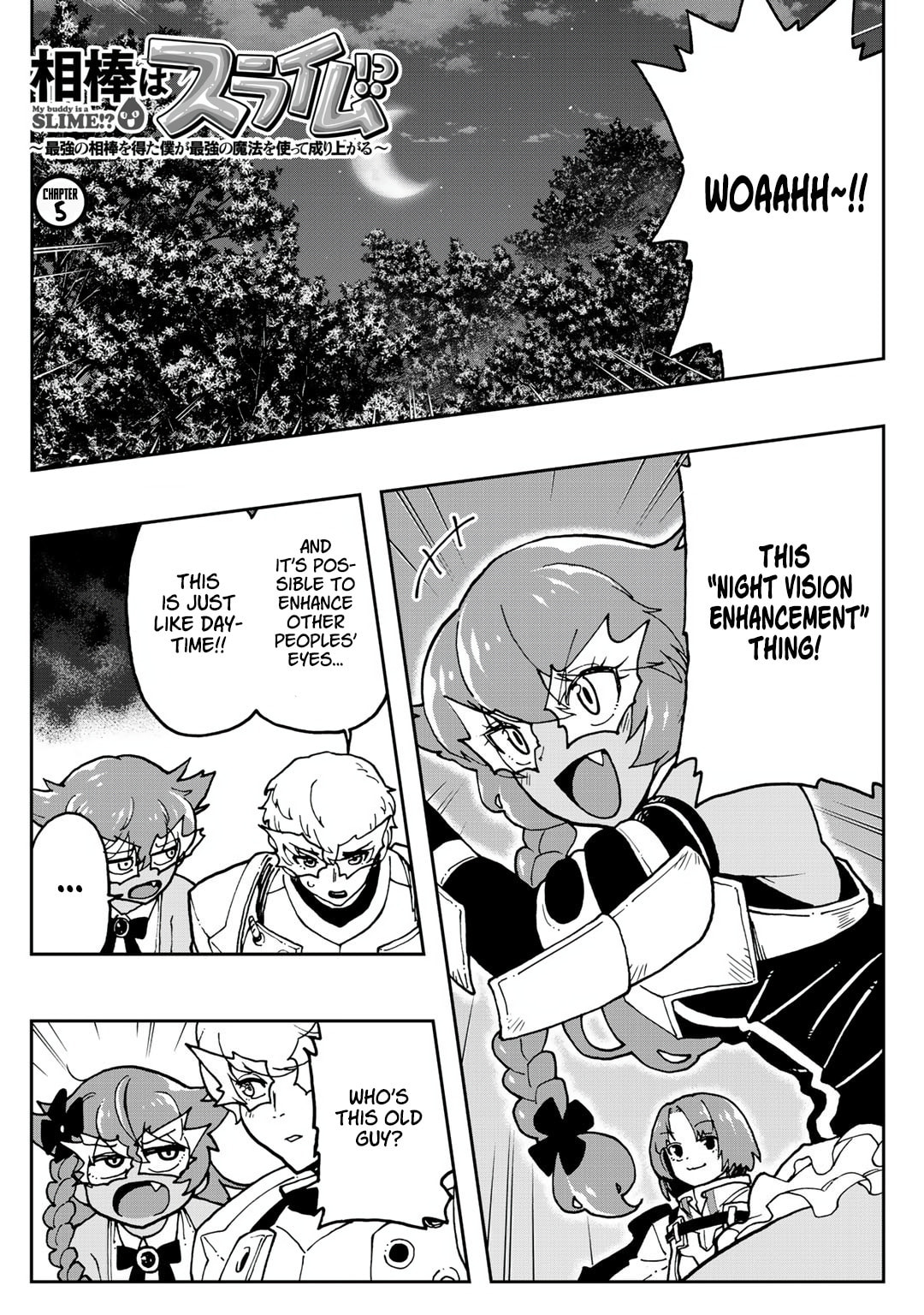 Aibou wa Slime!? - Saikyou no Aibou o Eta Boku ga Saikyou no Mahou o Tsukatte Nariagaru Chapter 5 page 1 - 