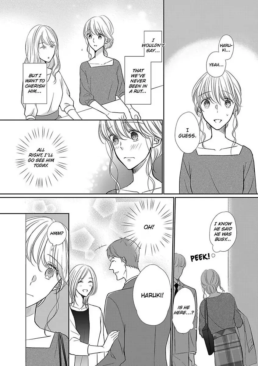Aikawarazu Eroikarada Kentaiki Rokunemme Motokare Saikai Chapter 4 page 5 - 