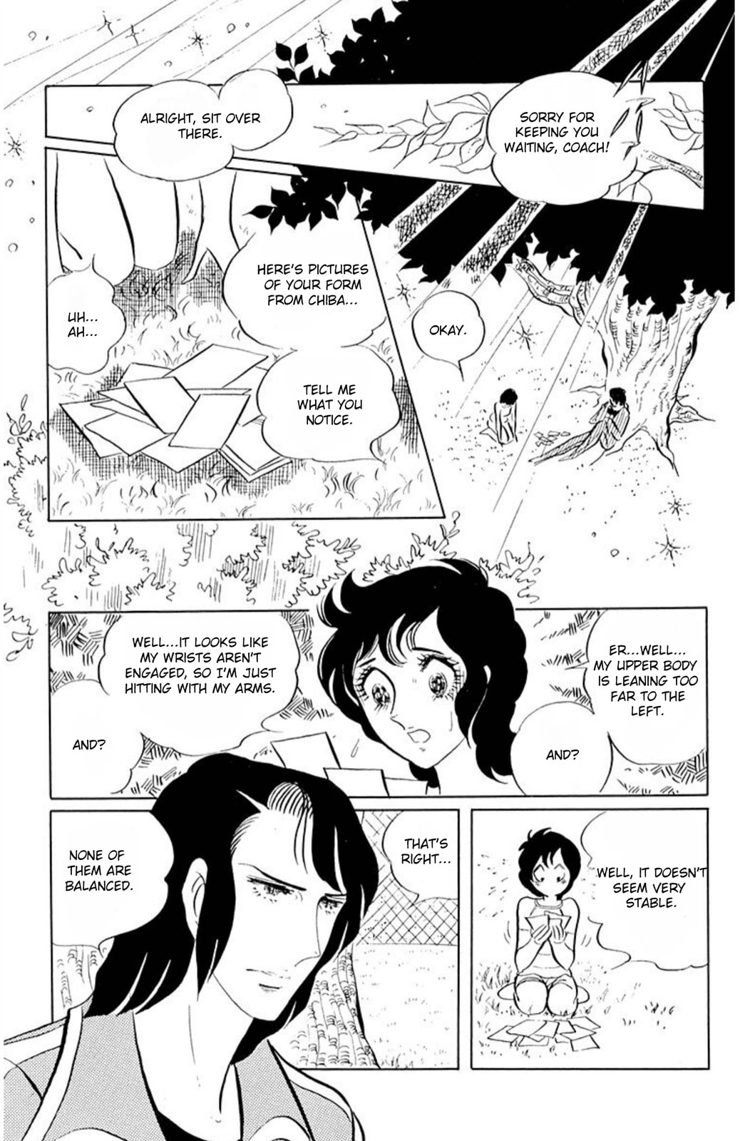 Aim for the Ace! Chapter 50 page 1 - 
