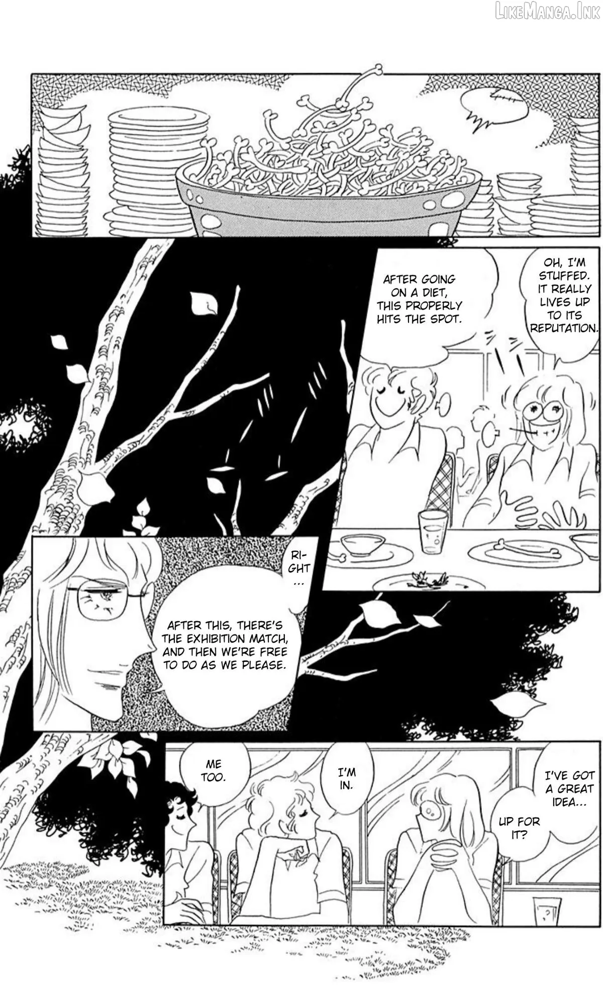 Aim for the Ace! Chapter 72 page 21 - 