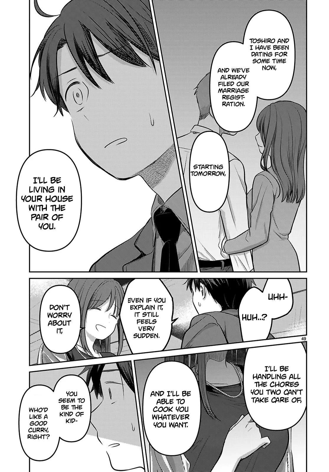 Ainosenbiki ~Mama Katsu Shitara Mama Ga Dekita Hanashi~ Chapter 1 page 52 - 