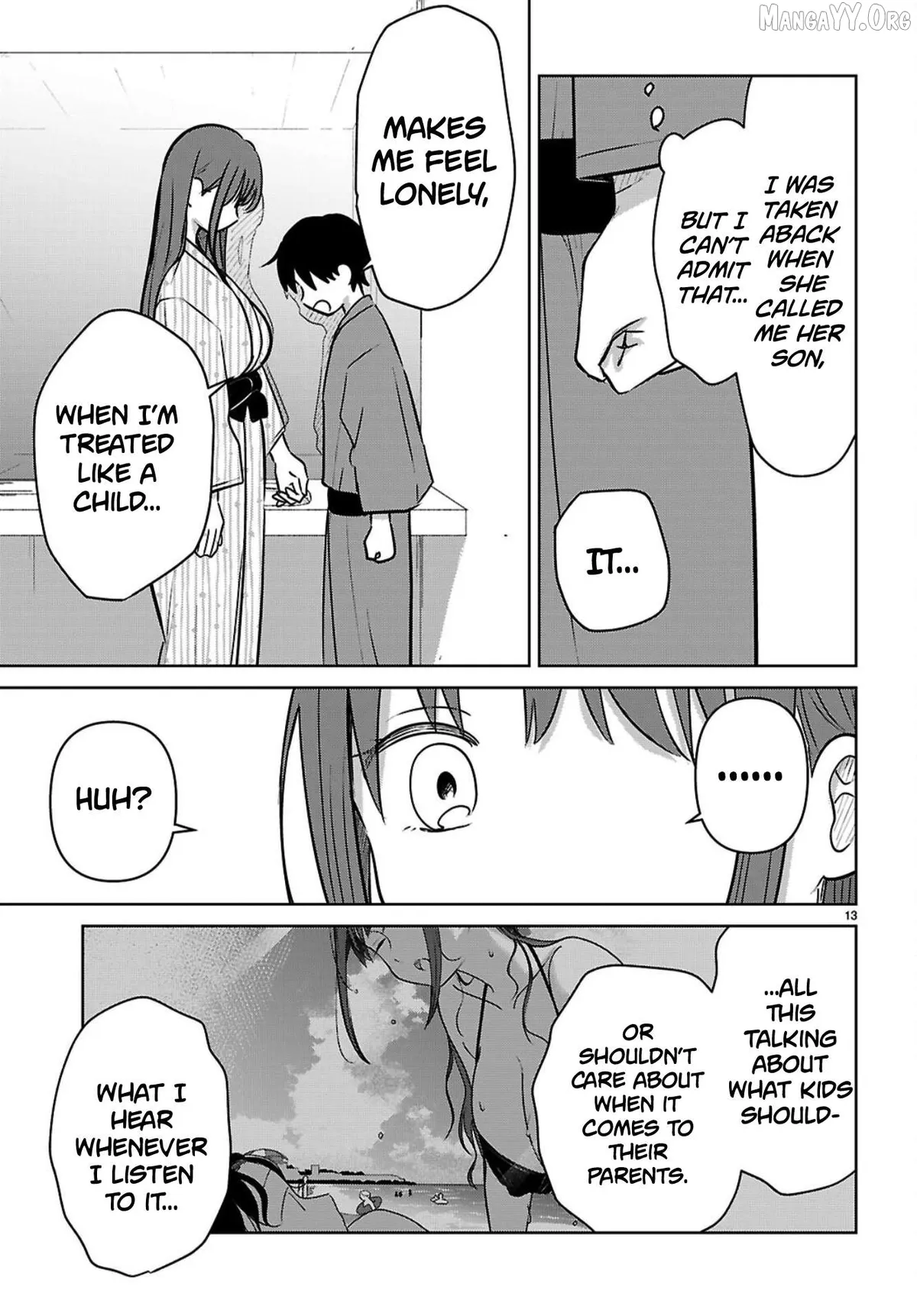 Ainosenbiki ~Mama Katsu Shitara Mama Ga Dekita Hanashi~ Chapter 10 page 13 - 