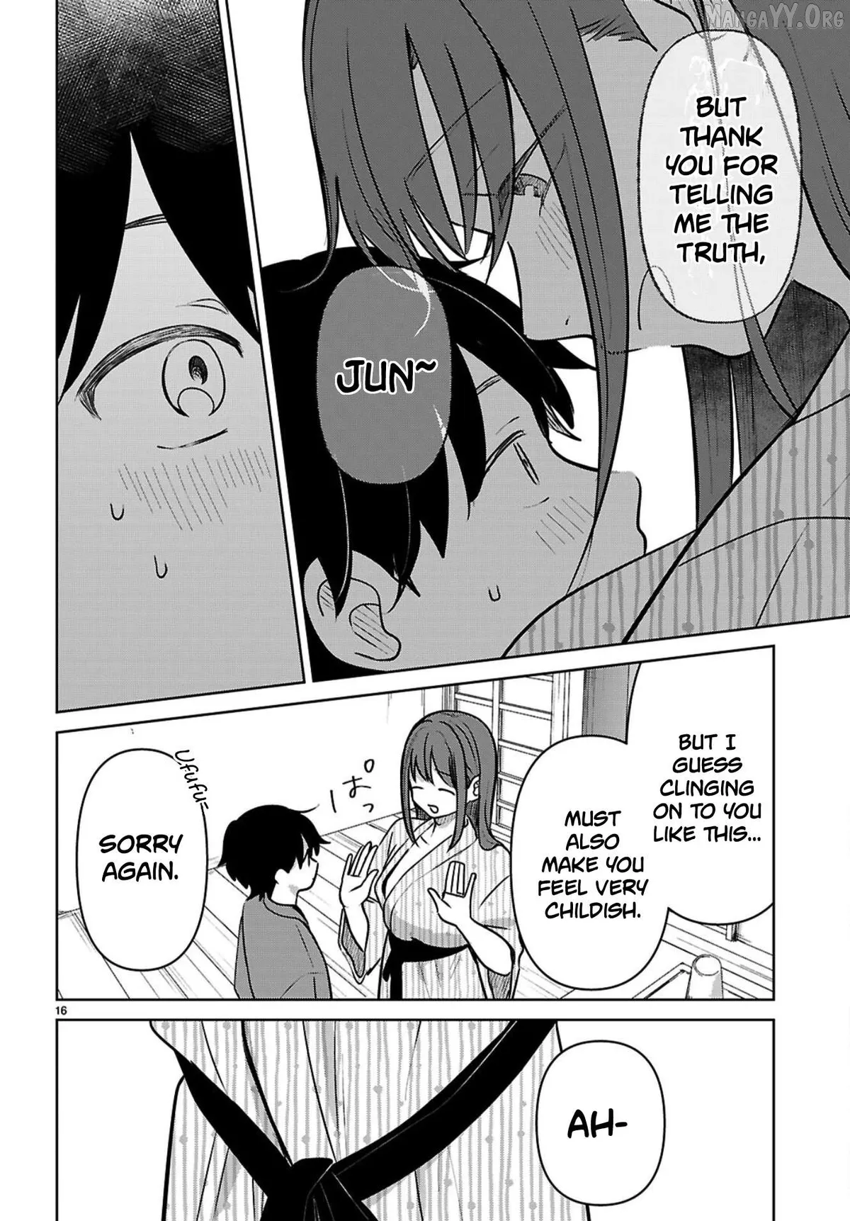 Ainosenbiki ~Mama Katsu Shitara Mama Ga Dekita Hanashi~ Chapter 10 page 16 - 