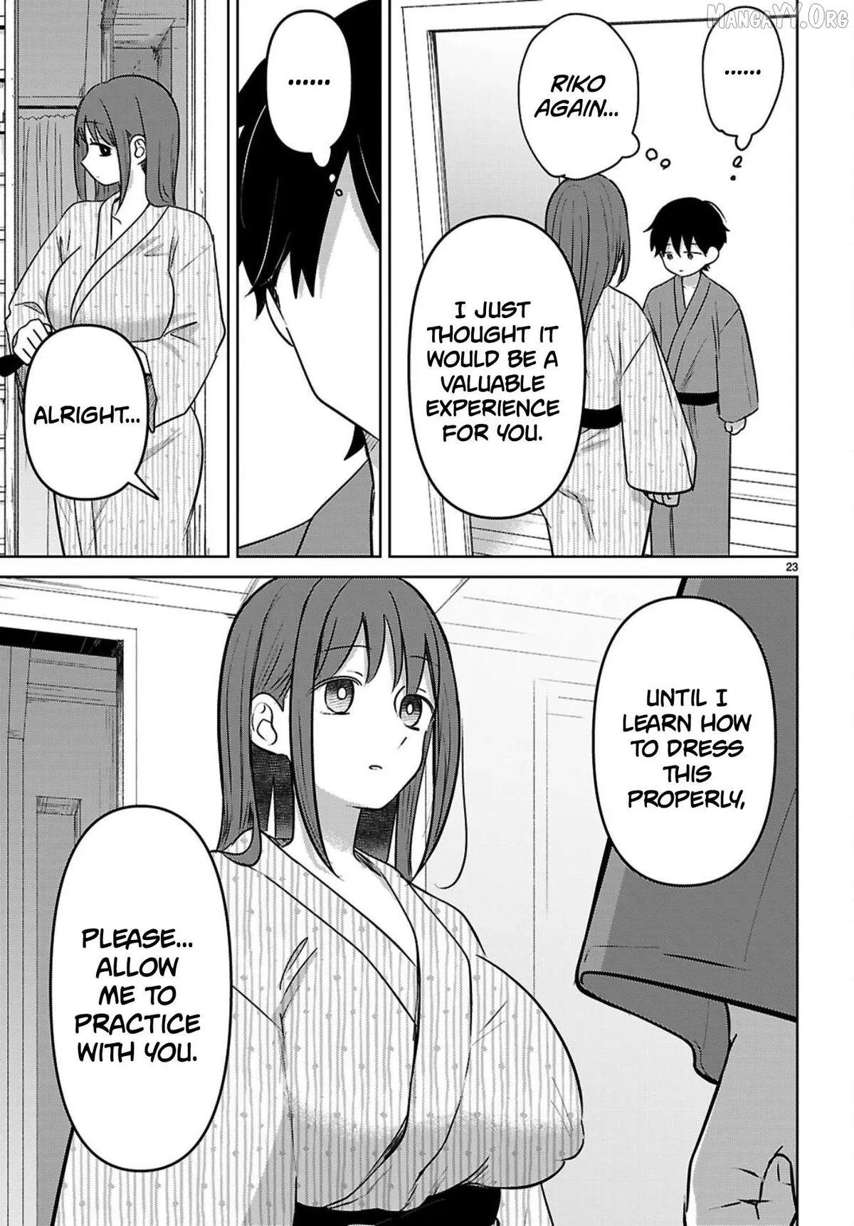 Ainosenbiki ~Mama Katsu Shitara Mama Ga Dekita Hanashi~ Chapter 10 page 23 - 