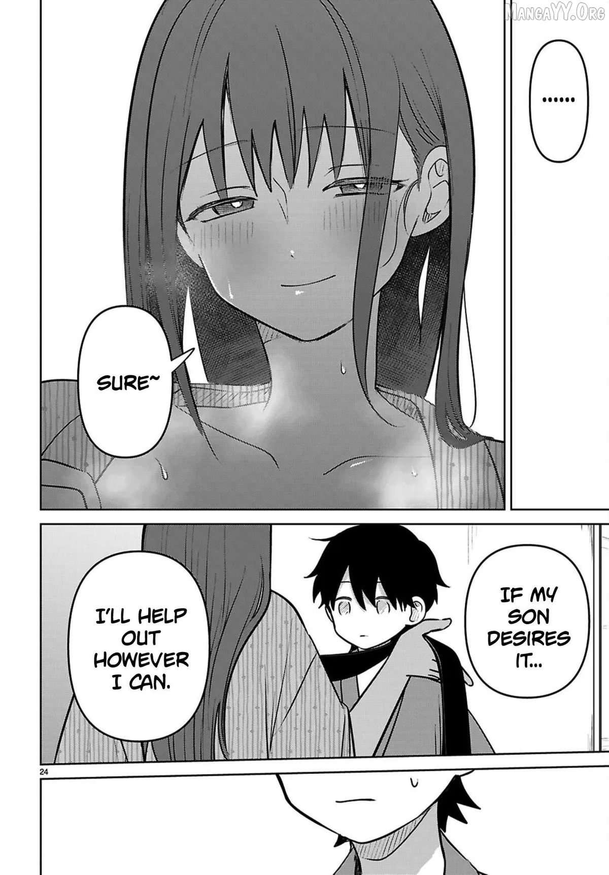 Ainosenbiki ~Mama Katsu Shitara Mama Ga Dekita Hanashi~ Chapter 10 page 24 - 