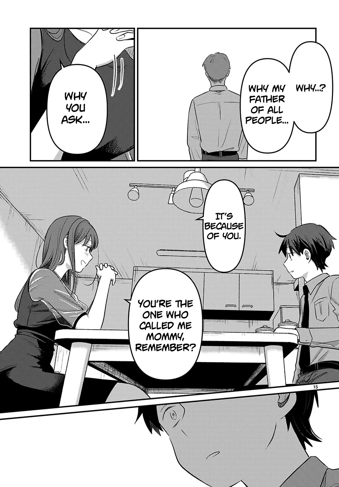 Ainosenbiki ~Mama Katsu Shitara Mama Ga Dekita Hanashi~ Chapter 2 page 15 - 