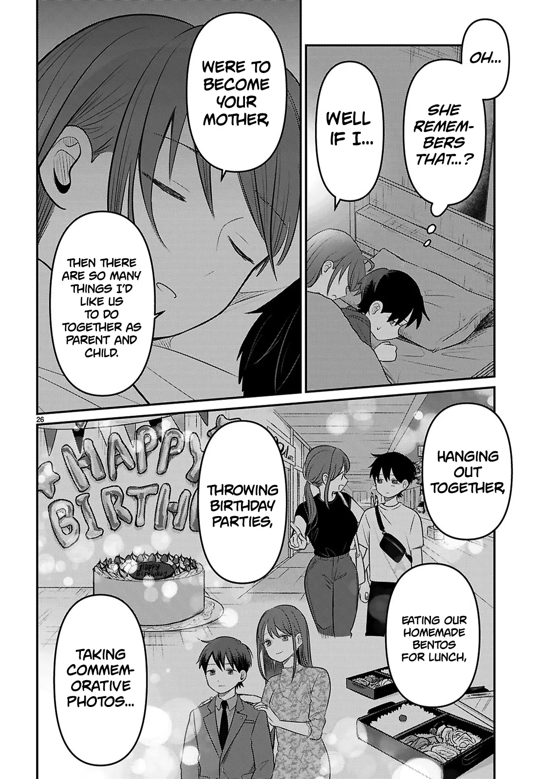 Ainosenbiki ~Mama Katsu Shitara Mama Ga Dekita Hanashi~ Chapter 2 page 26 - 