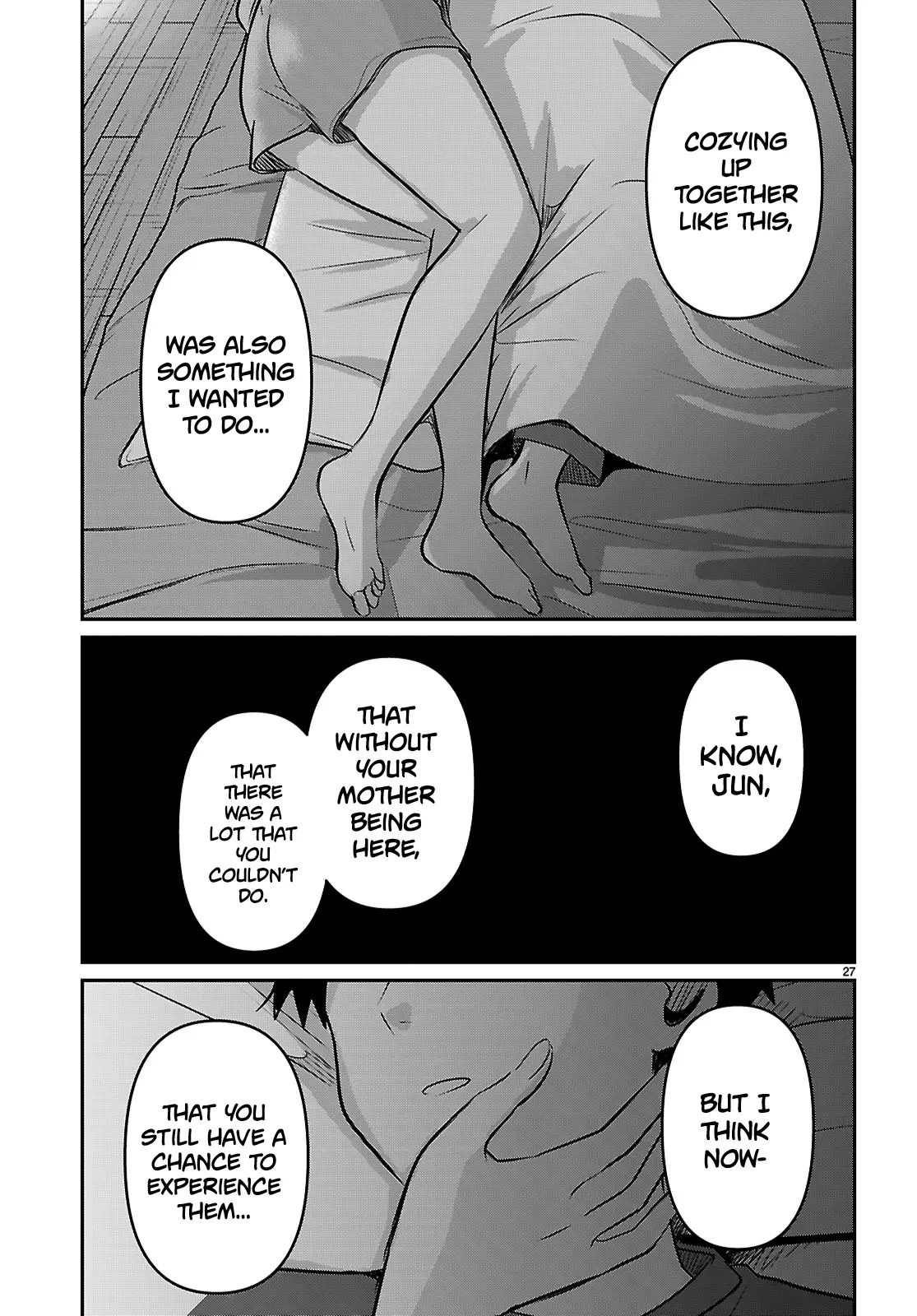 Ainosenbiki ~Mama Katsu Shitara Mama Ga Dekita Hanashi~ Chapter 2 page 27 - 