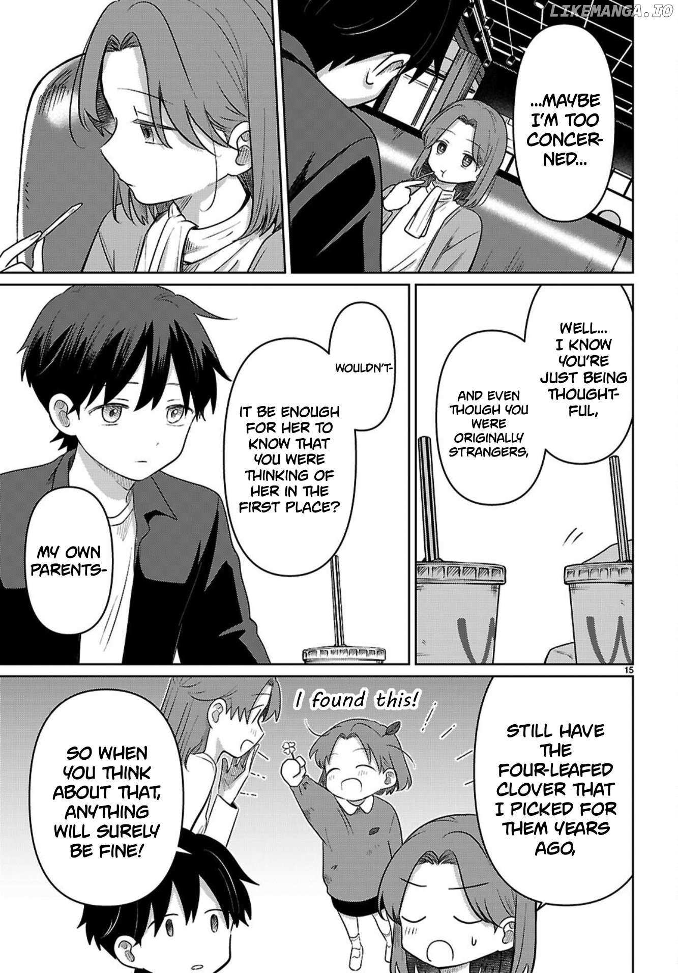 Ainosenbiki ~Mama Katsu Shitara Mama Ga Dekita Hanashi~ Chapter 7 page 15 - 
