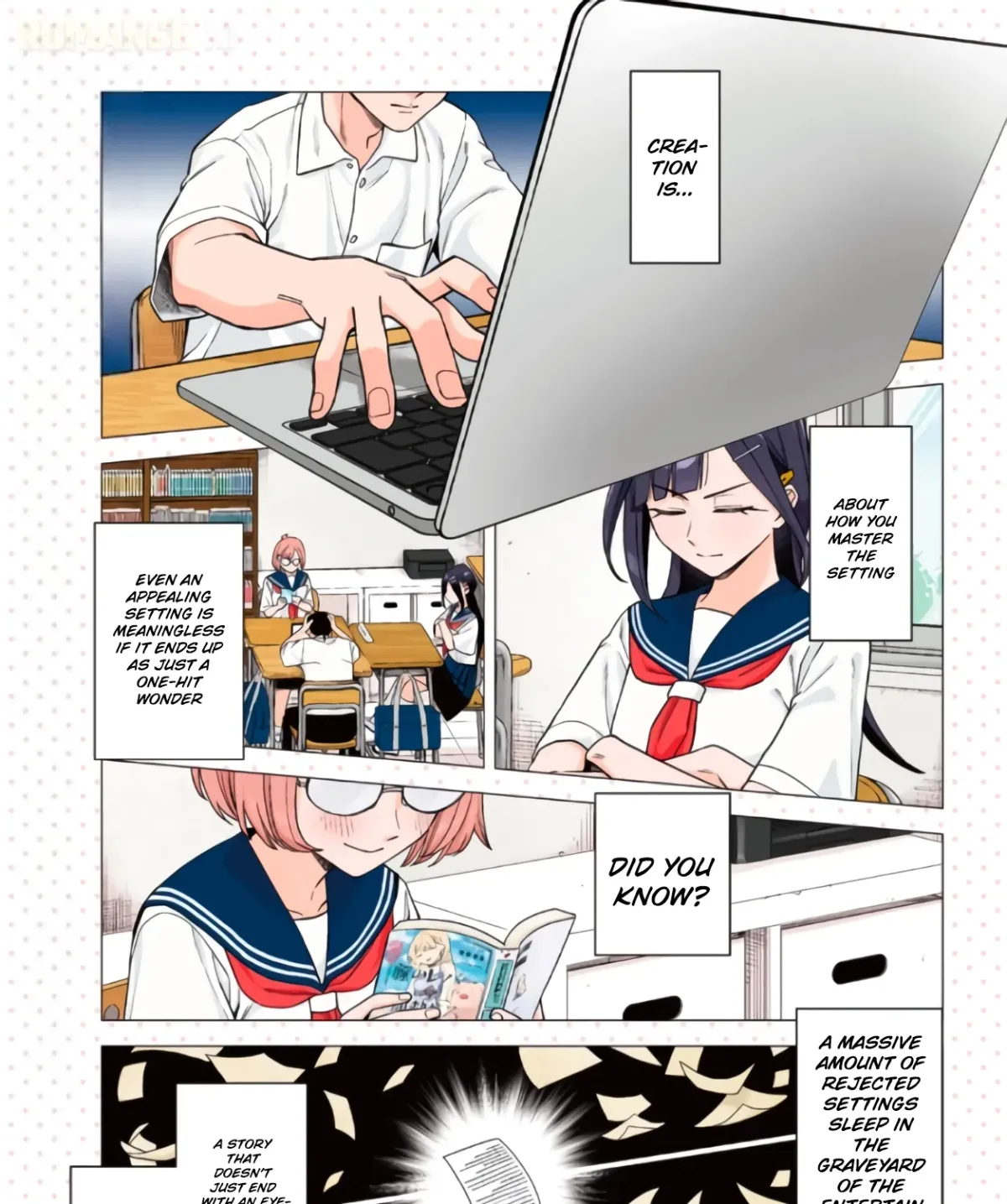 Aira-senpai, the Editor Who Keeps Giving Me Gimmicky Character Settings Chapter 1 page 2 - 
