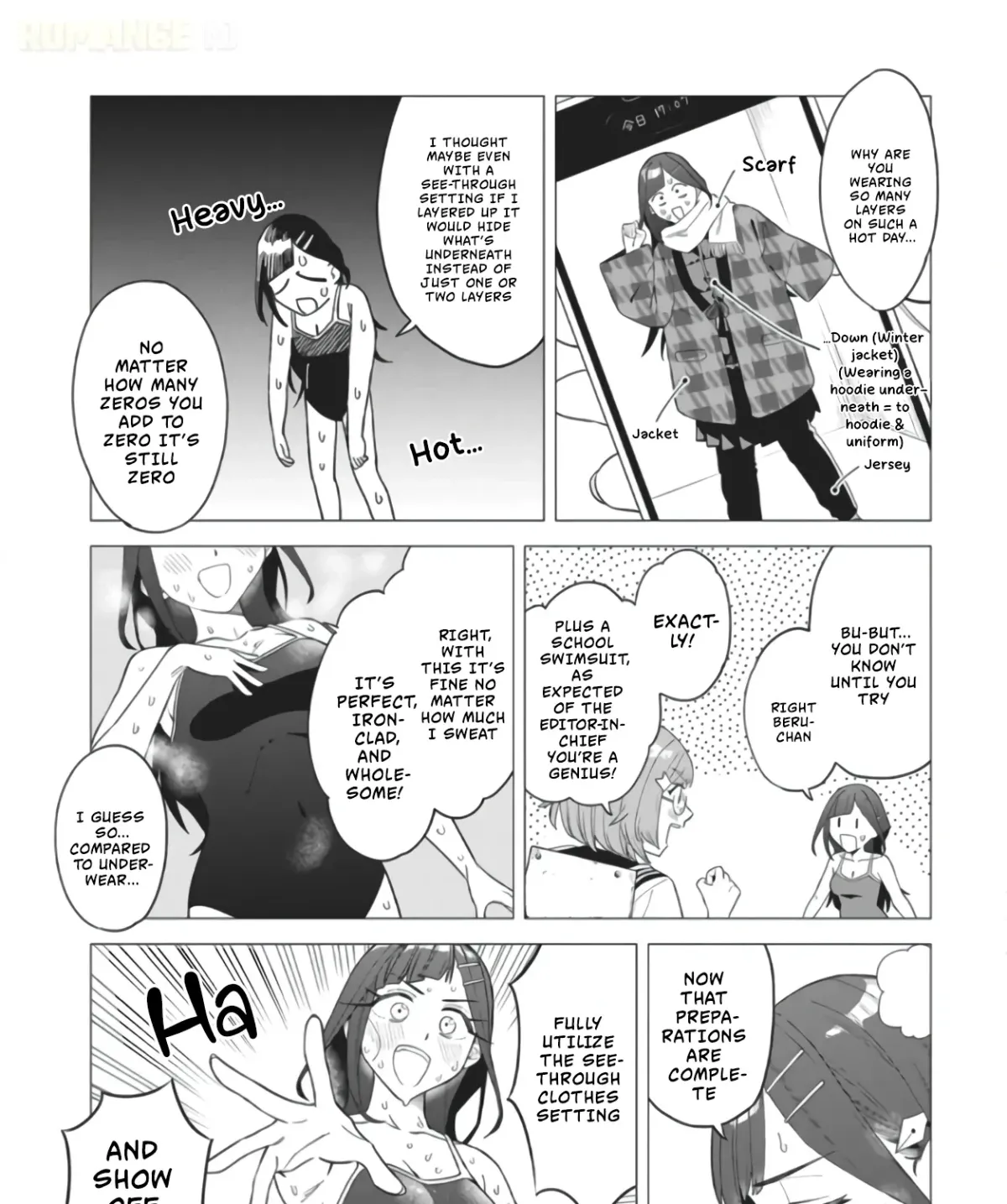 Aira-senpai, the Editor Who Keeps Giving Me Gimmicky Character Settings Chapter 1 page 38 - 