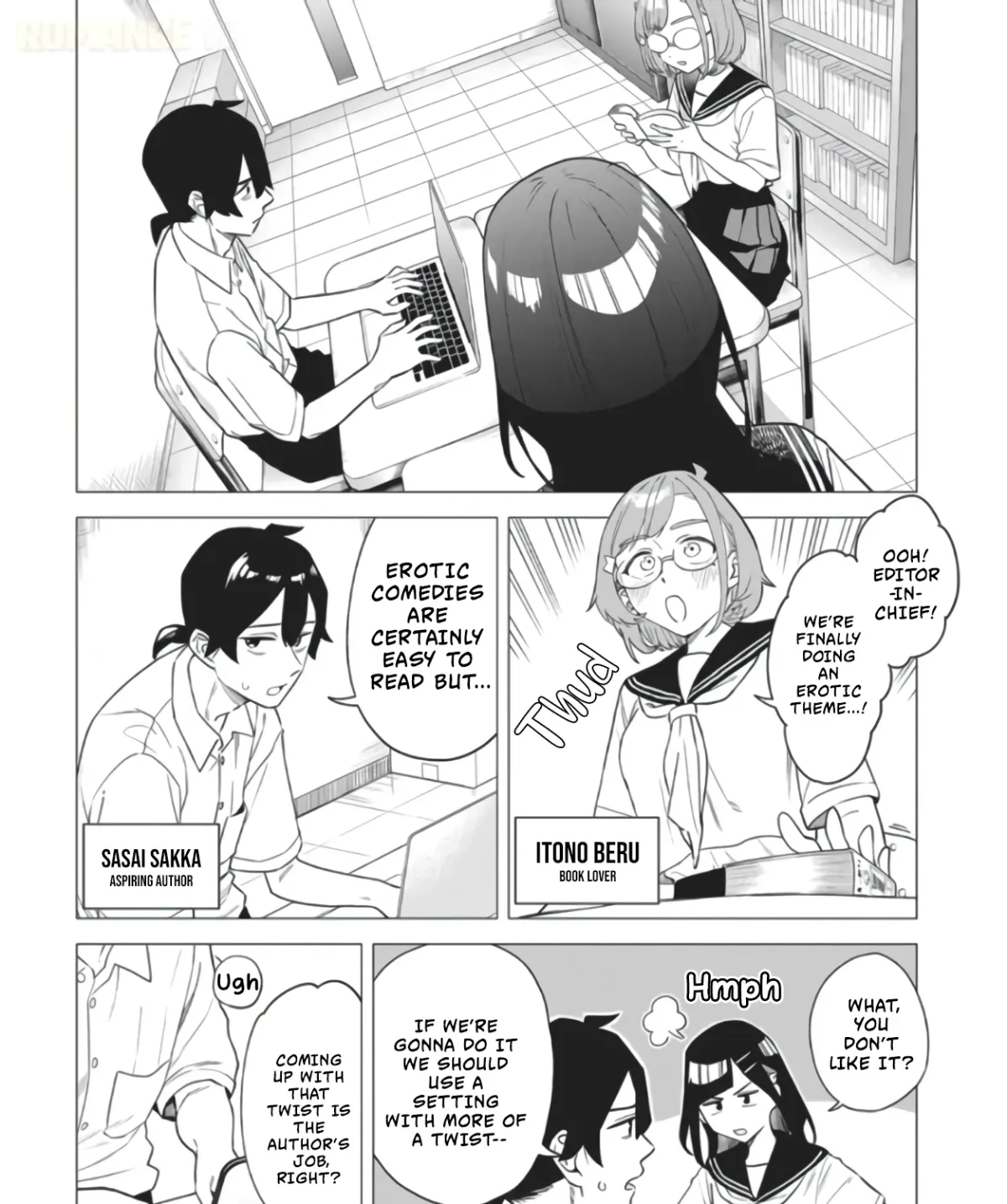 Aira-senpai, the Editor Who Keeps Giving Me Gimmicky Character Settings Chapter 1 page 8 - 