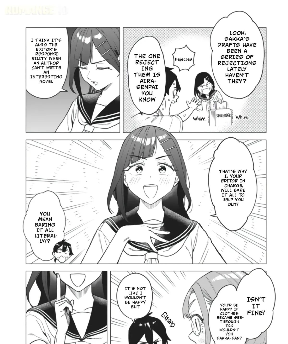Aira-senpai, the Editor Who Keeps Giving Me Gimmicky Character Settings Chapter 1 page 10 - 