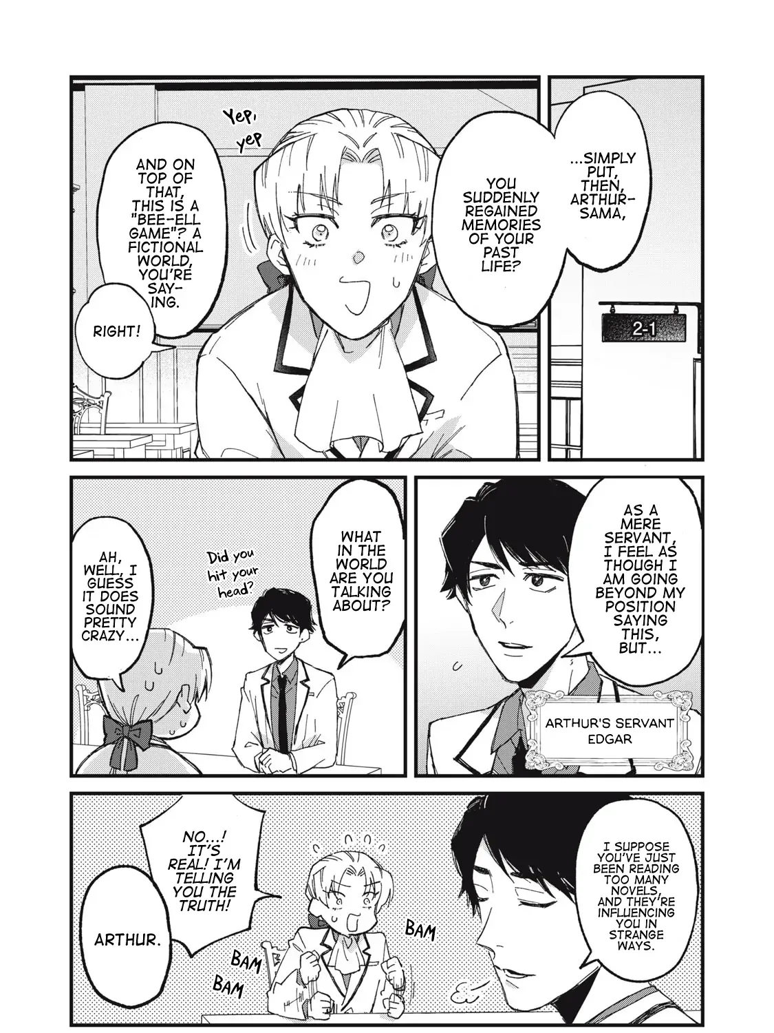 Aishite hoshi no wa ore janai no ni! BL game no akuyaku reisoku ni tensei shita no ni kirawarenakute komattemasu~ Chapter 1 page 16 - 